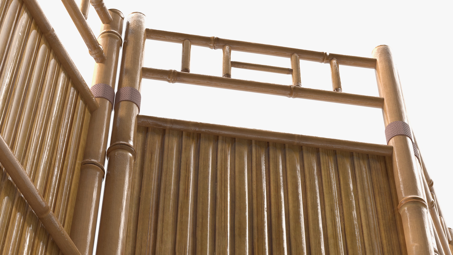 3D Bamboo Room Divider Wall Screen
