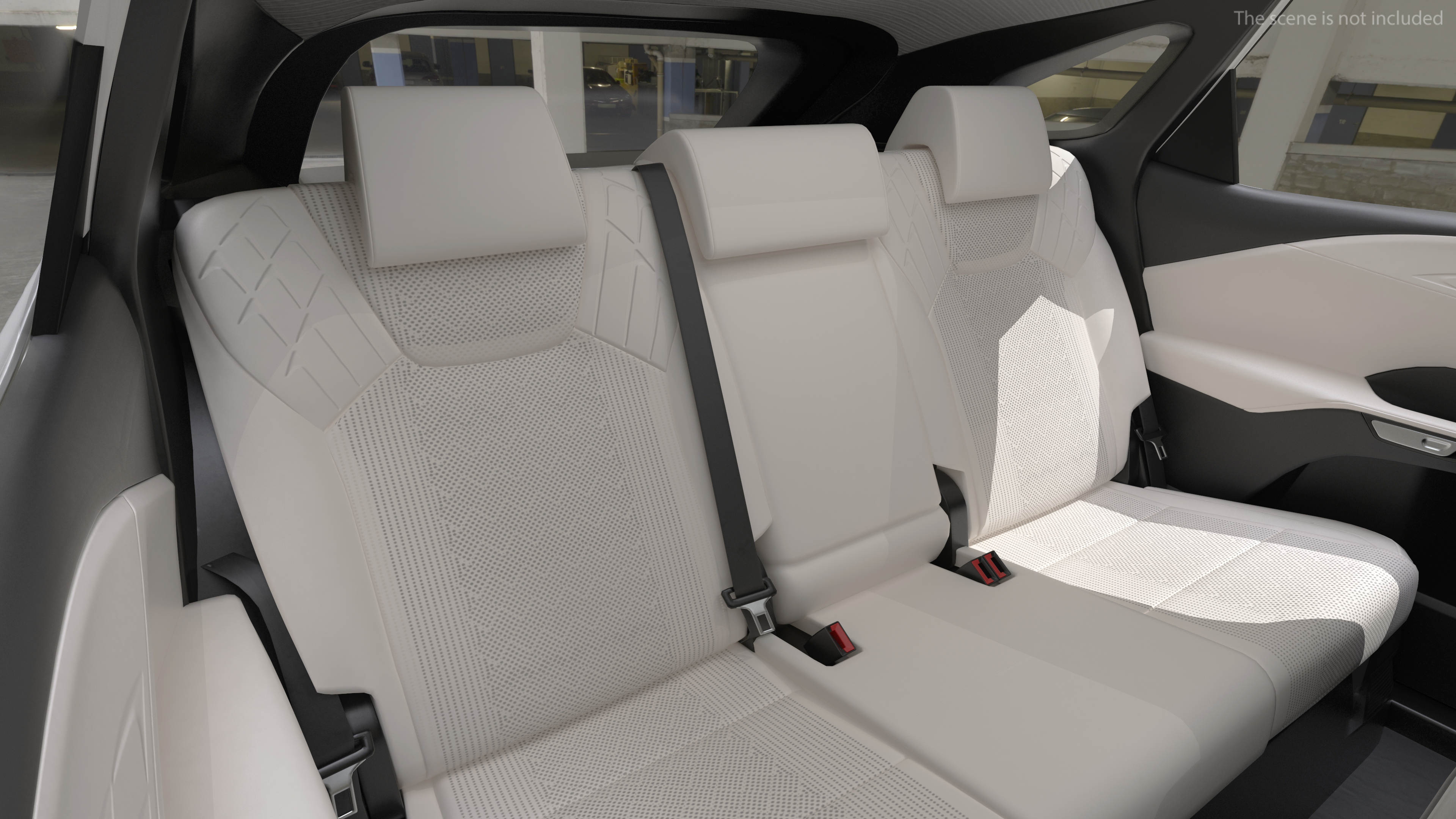 3D model Lexus RX 350 2023 White Rigged