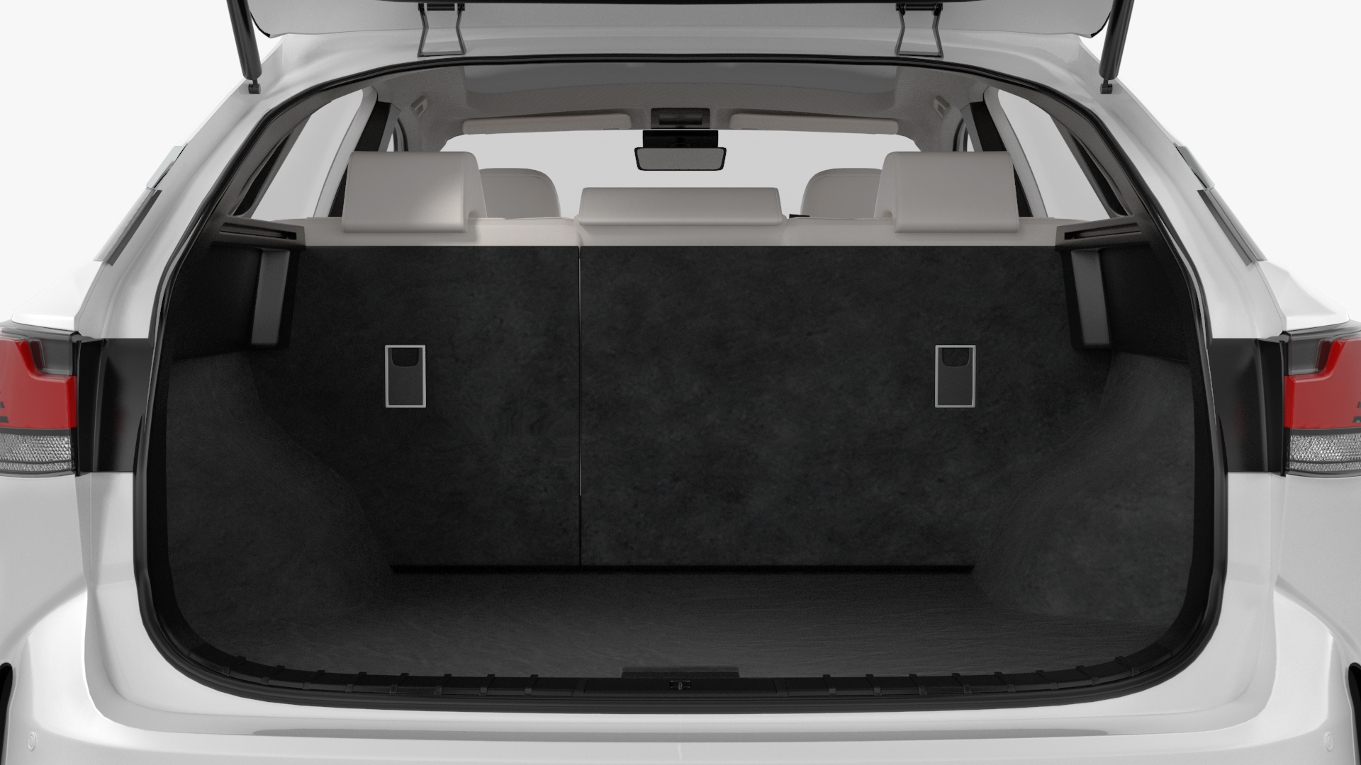 3D model Lexus RX 350 2023 White Rigged