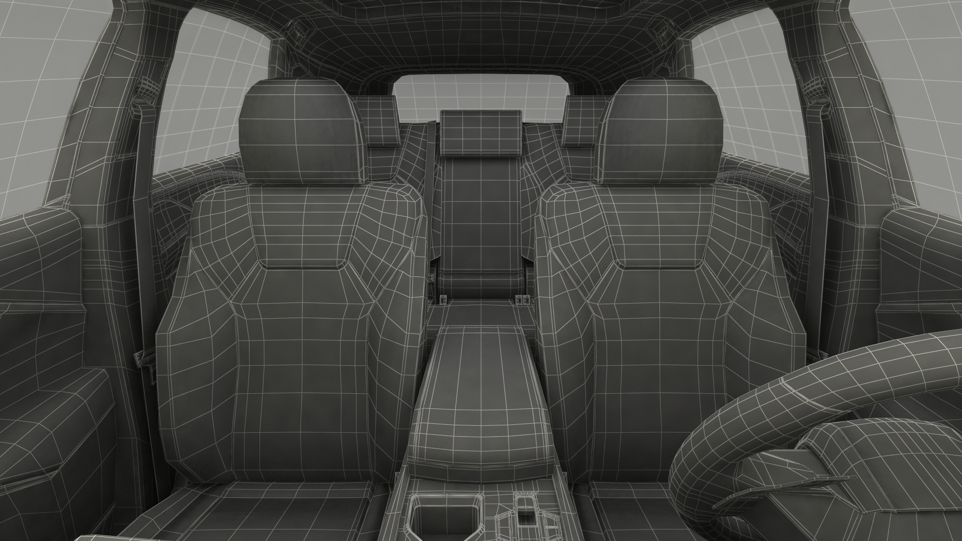 3D model Lexus RX 350 2023 White Rigged