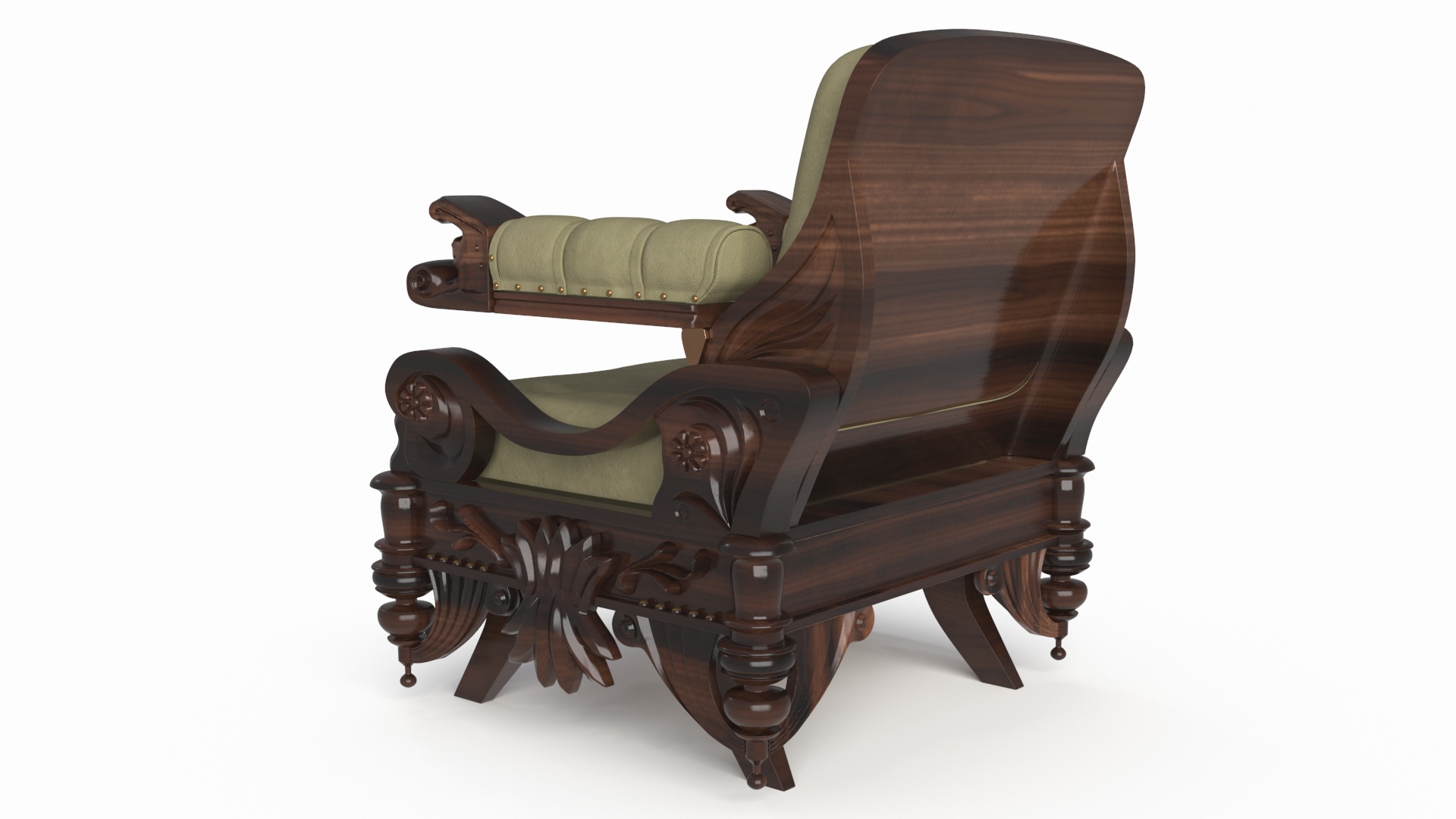 3D model Empire Armchair