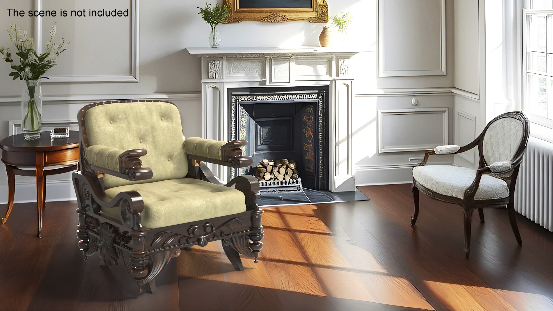 3D model Empire Armchair