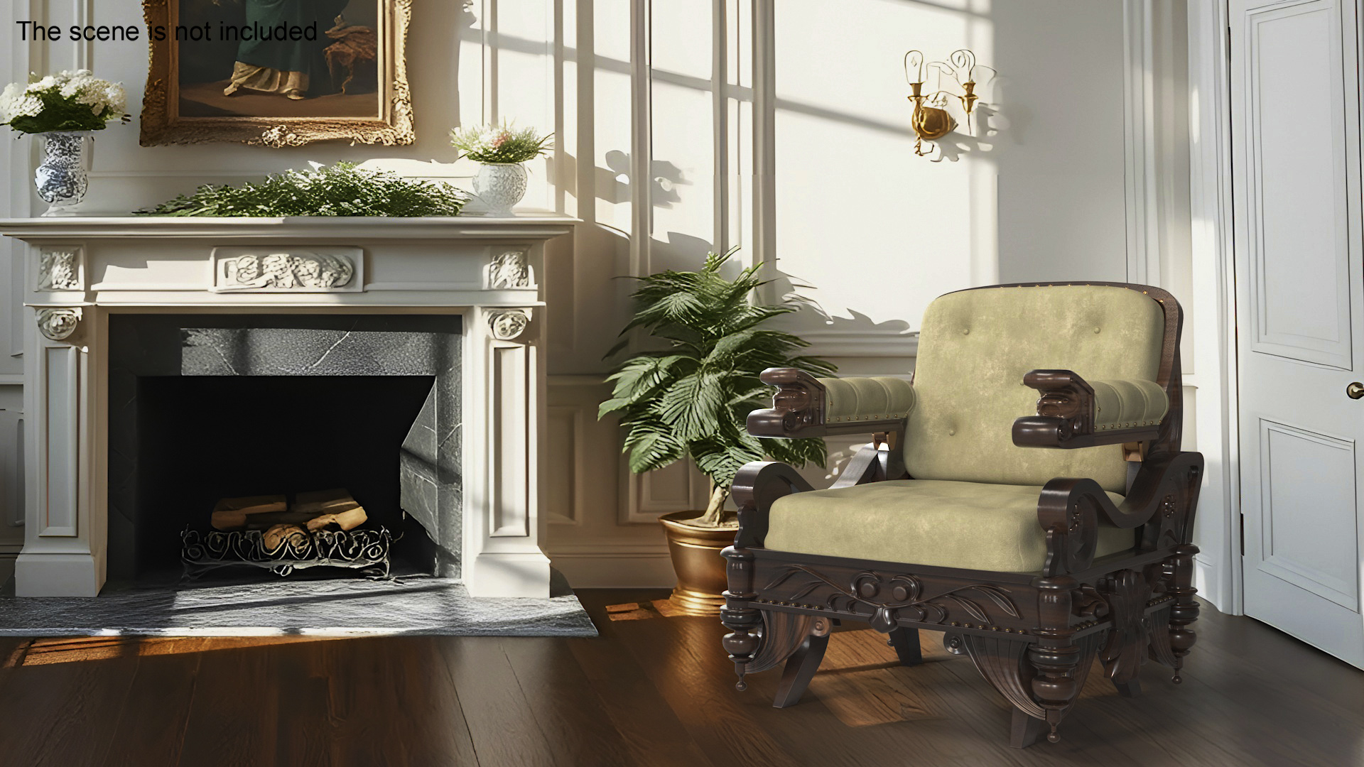 3D model Empire Armchair