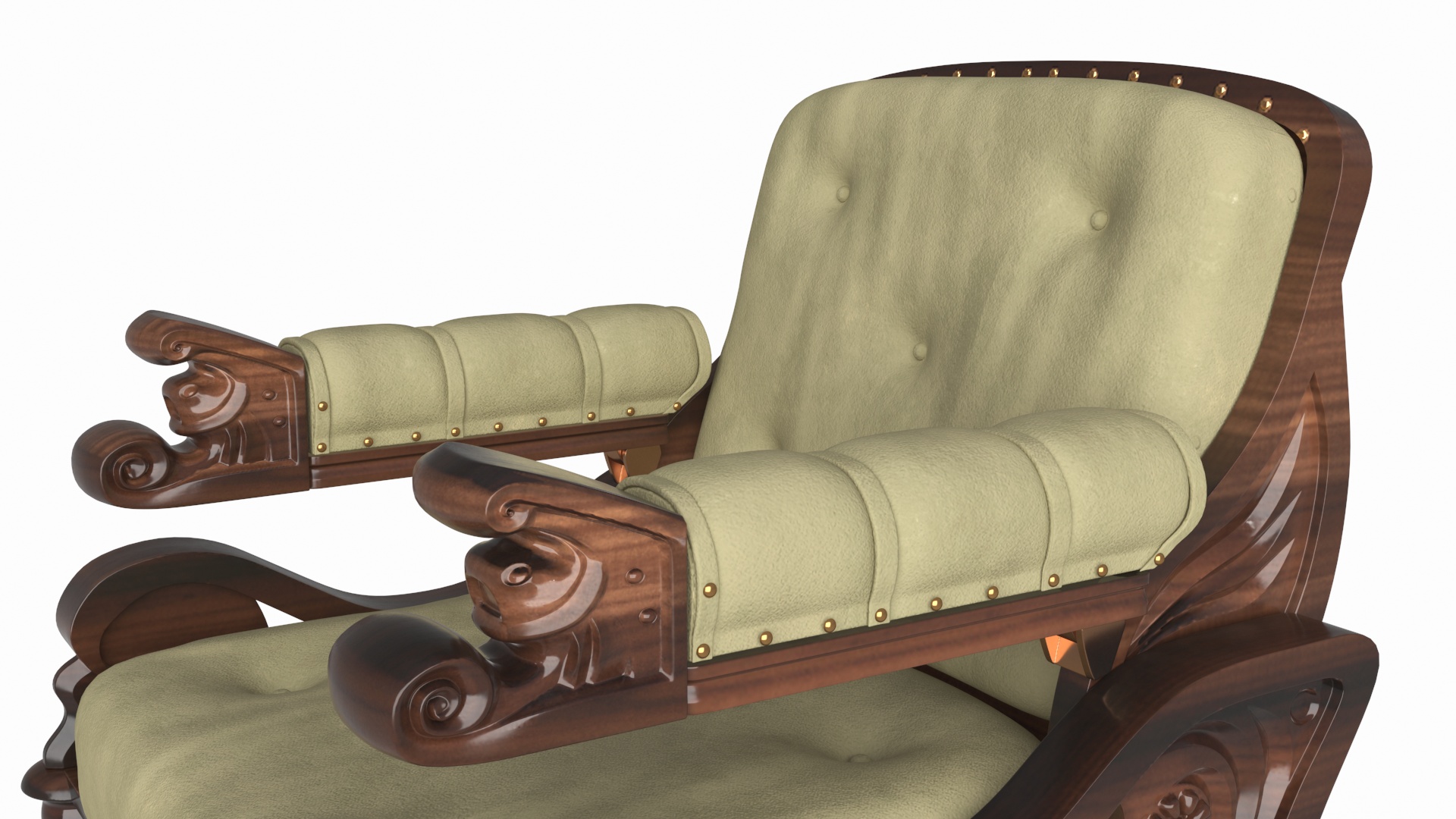3D model Empire Armchair