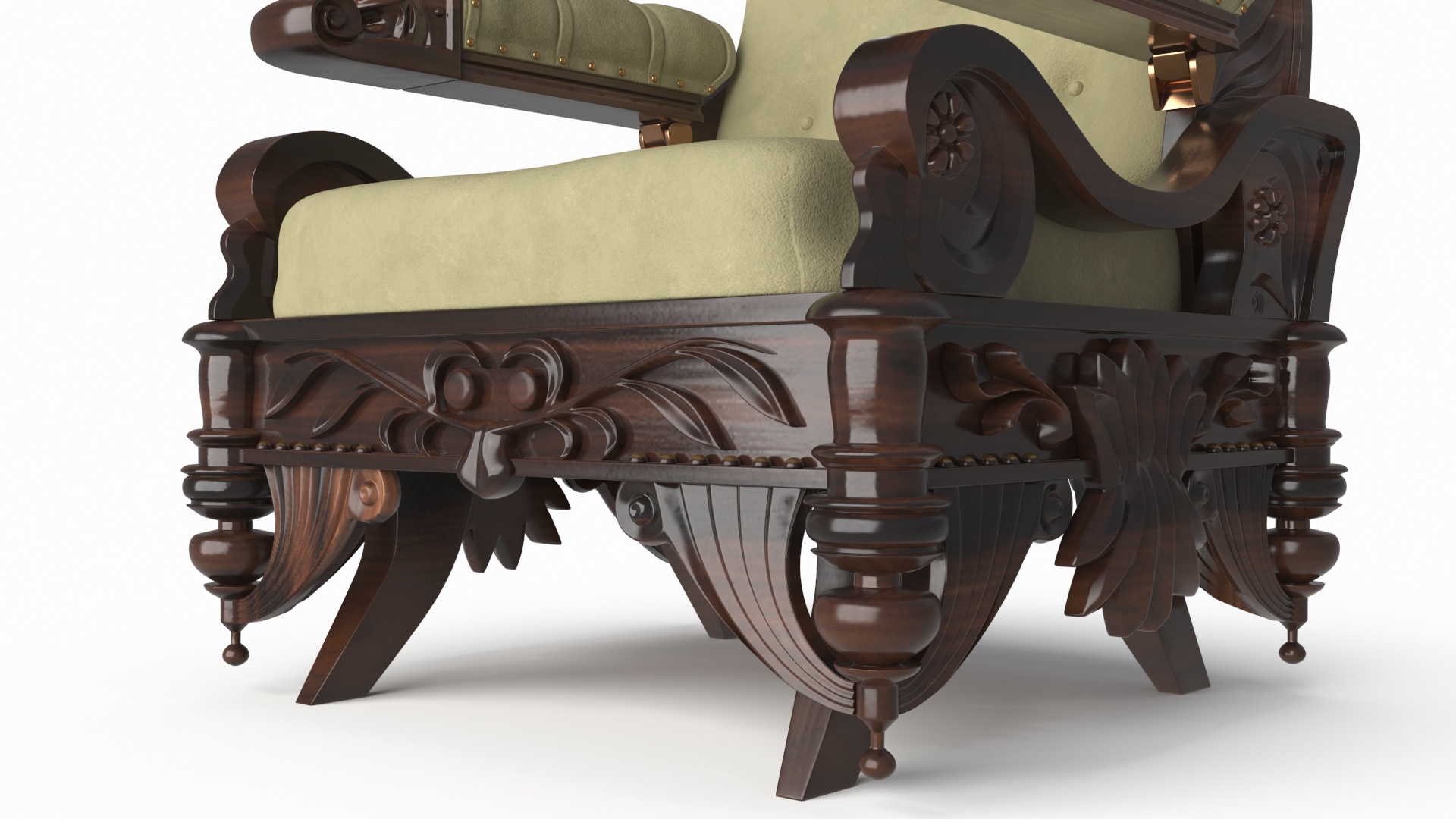 3D model Empire Armchair