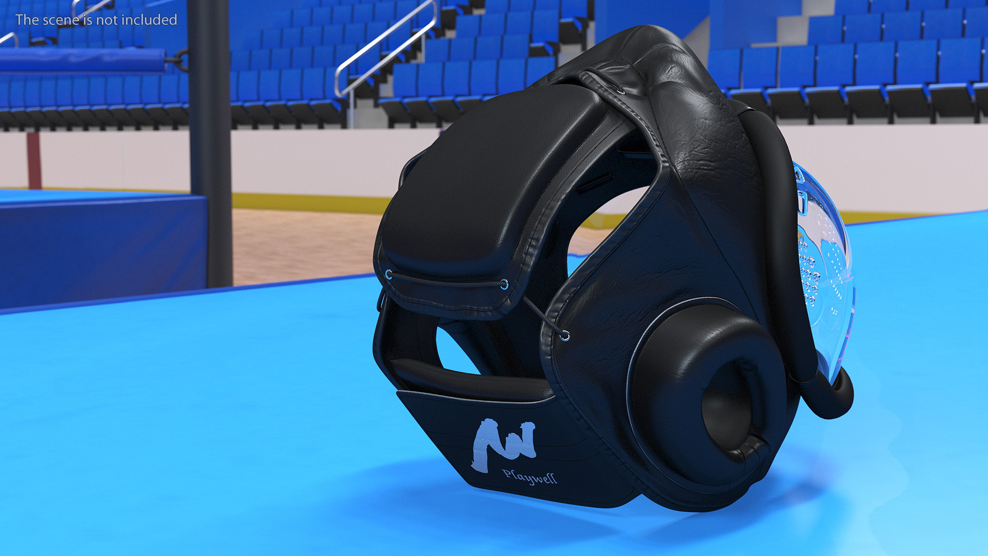 3D Kudo Helmet Playwell Black
