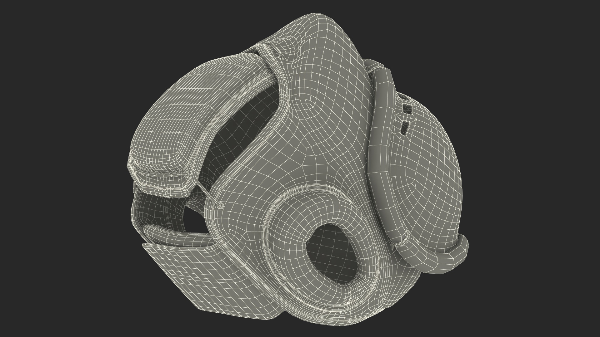 3D Kudo Helmet Playwell Black