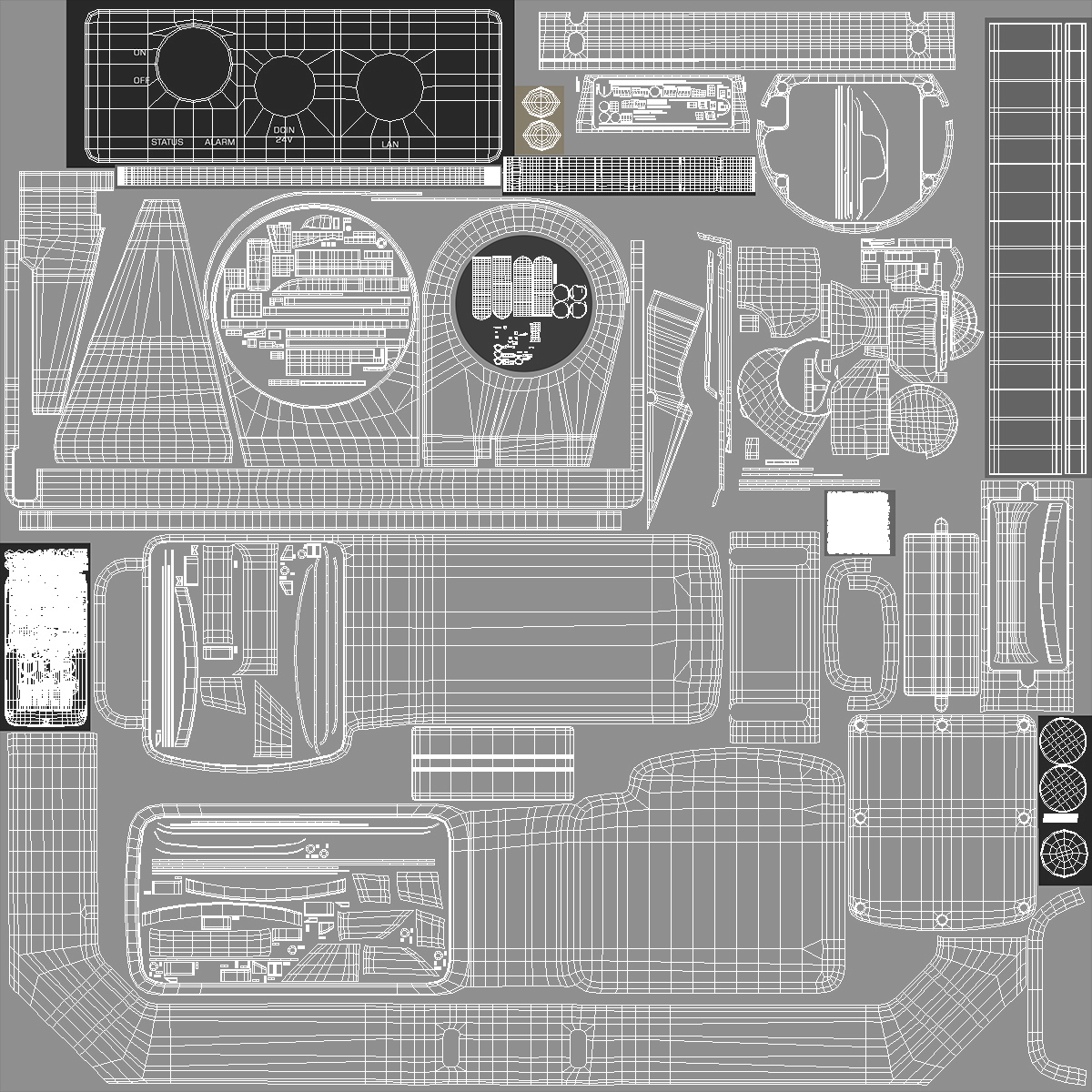 3D Remote Control Robotic Camera System with Digital Cam model