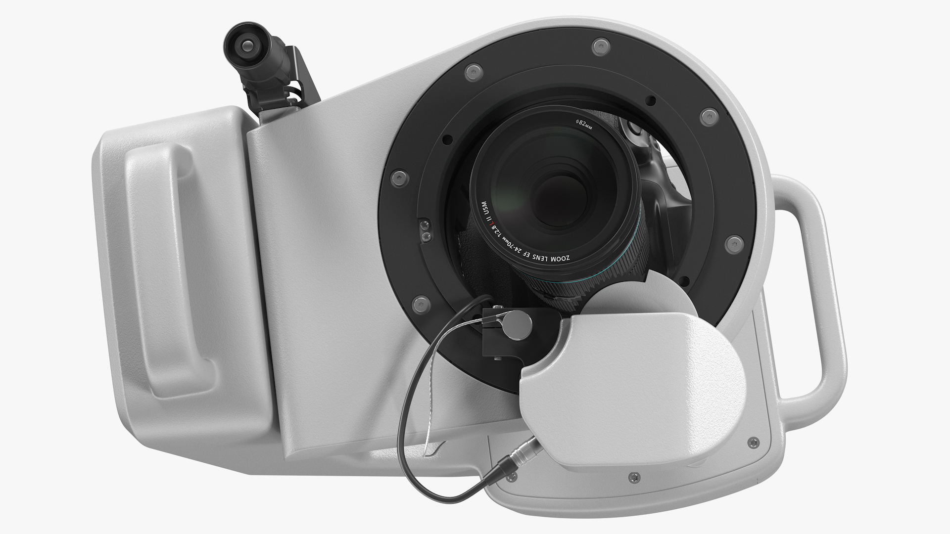 3D Remote Control Robotic Camera System with Digital Cam model