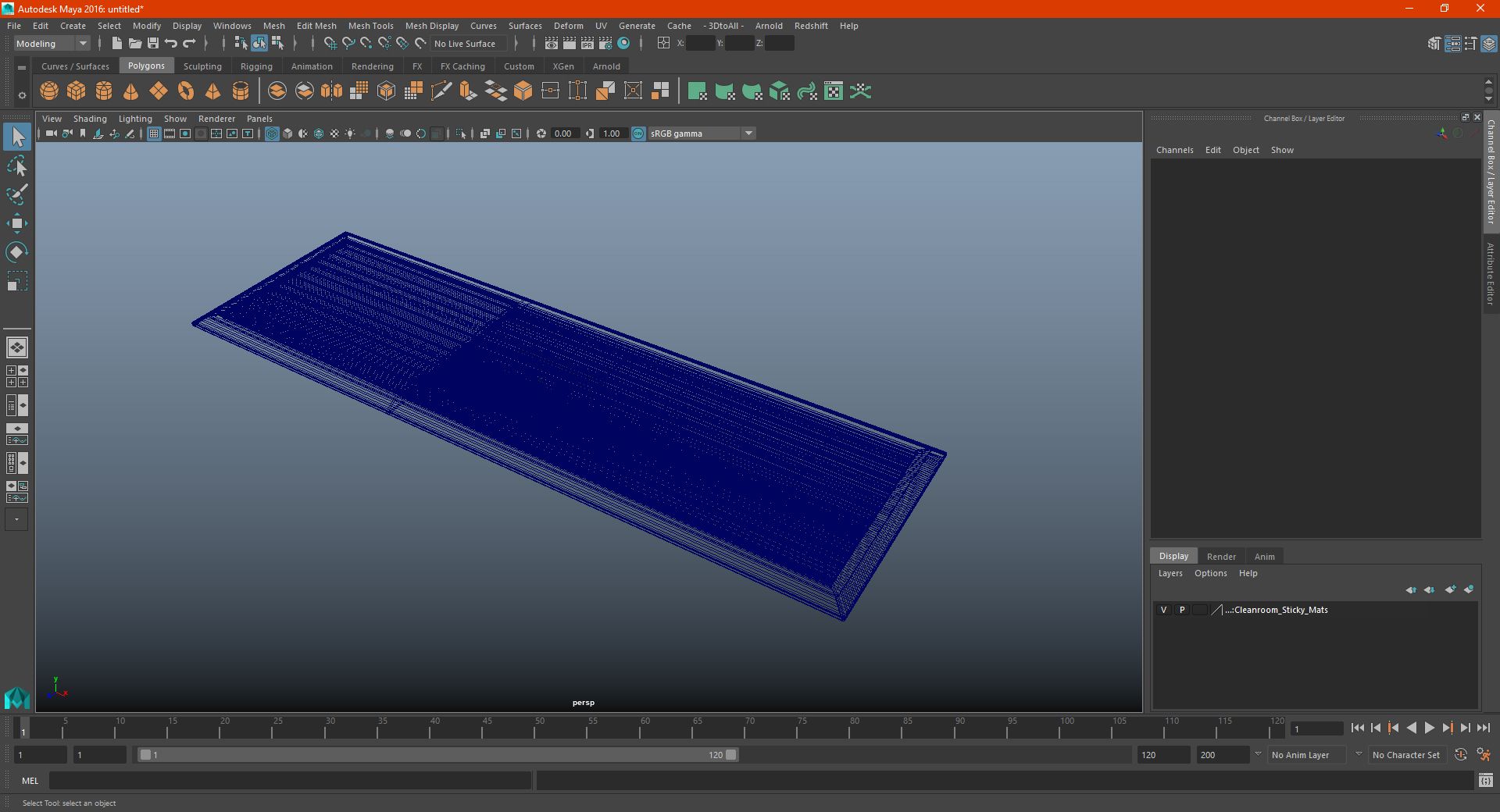 3D Cleanroom Sticky Mats
