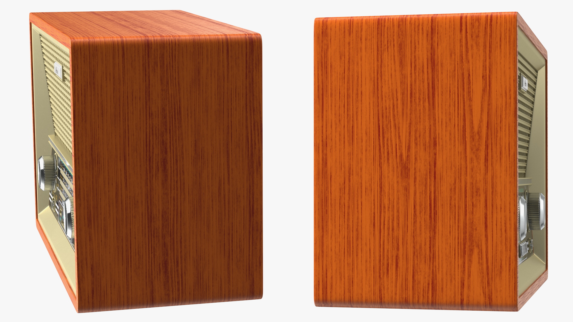 3D model Ritmix Vintage Radio
