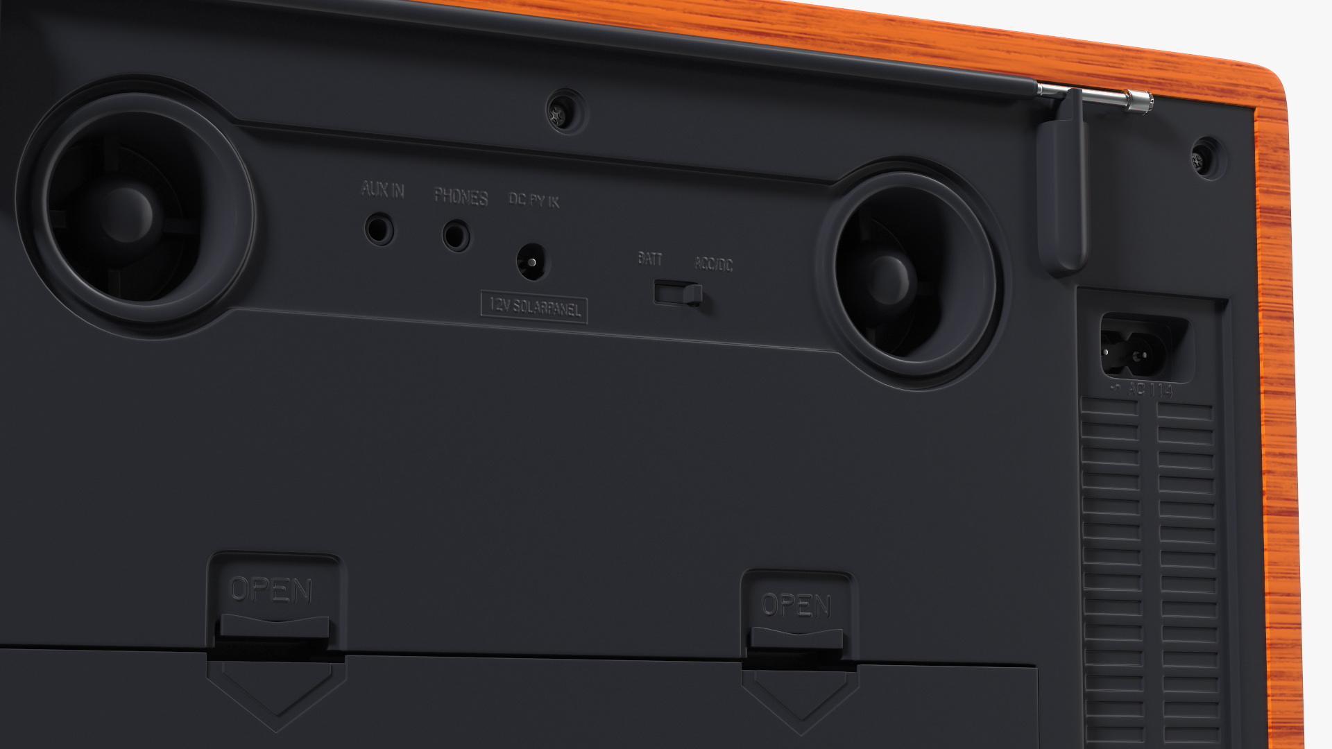 3D model Ritmix Vintage Radio