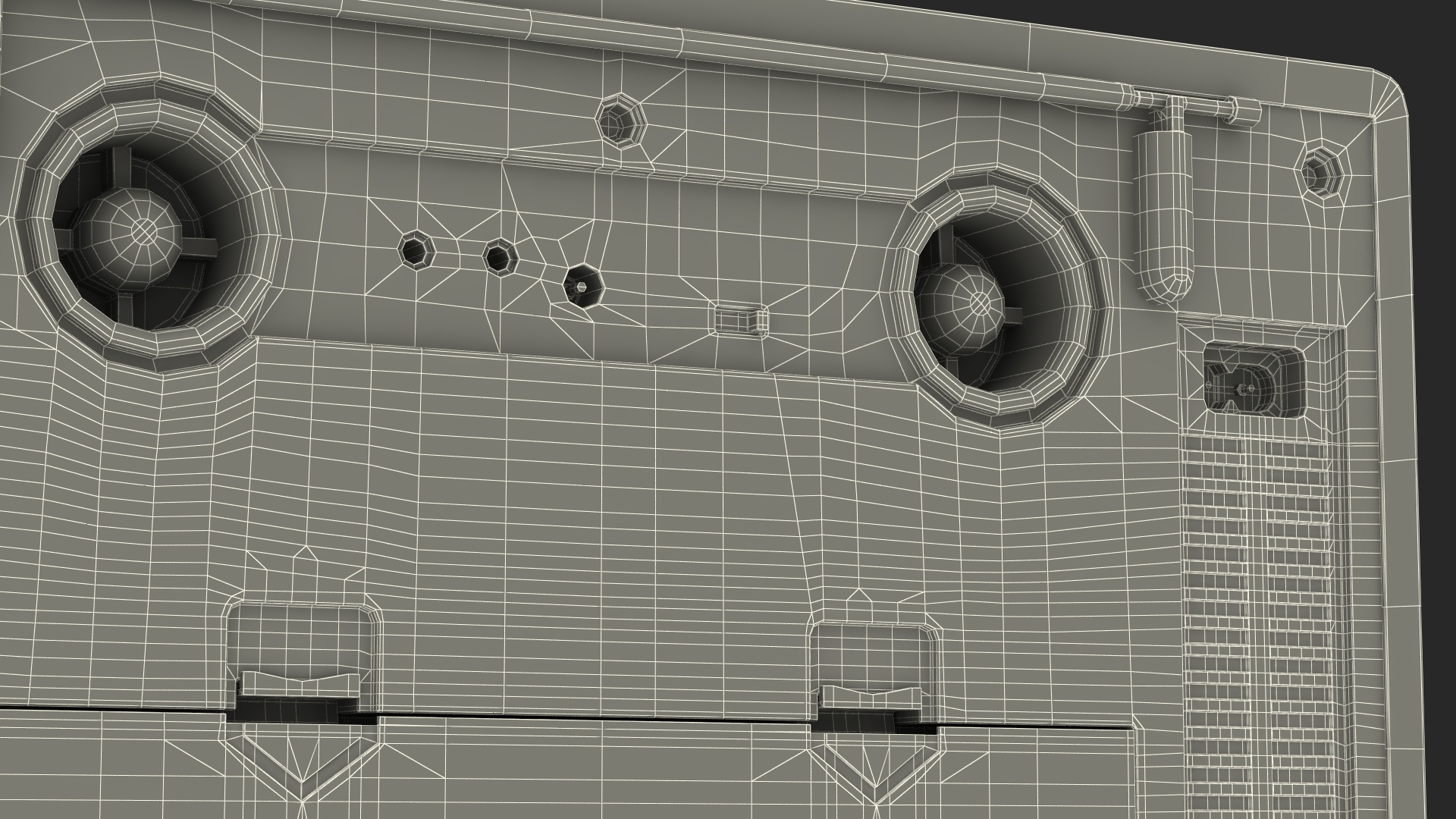 3D model Ritmix Vintage Radio