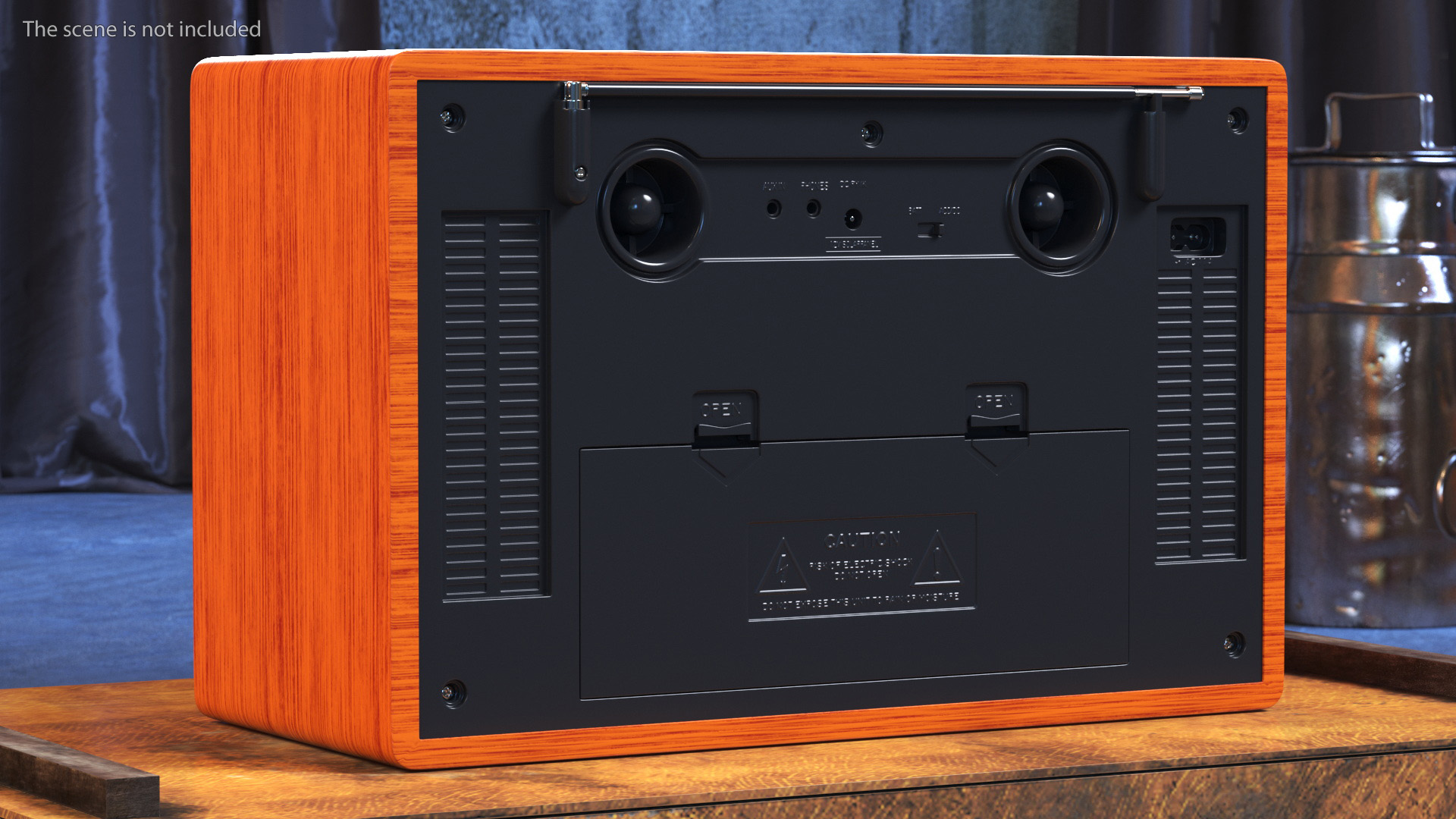 3D model Ritmix Vintage Radio