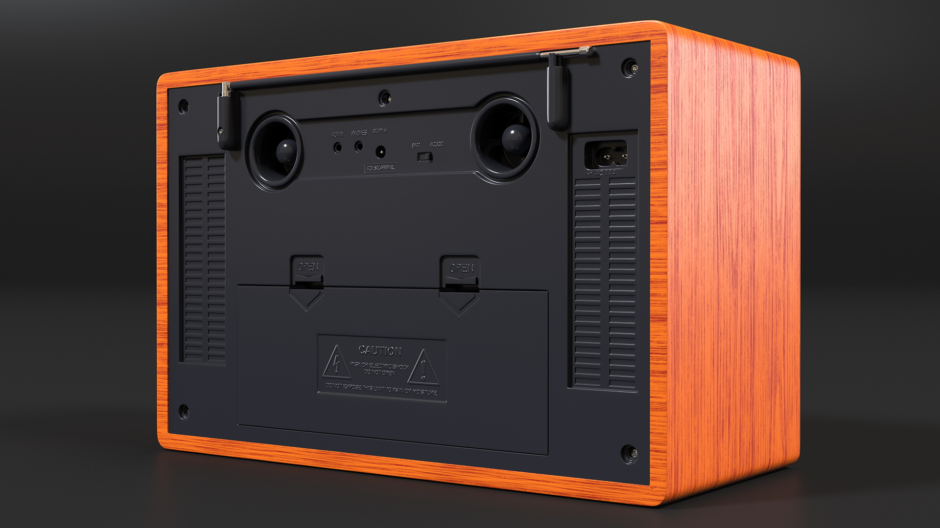 3D model Ritmix Vintage Radio