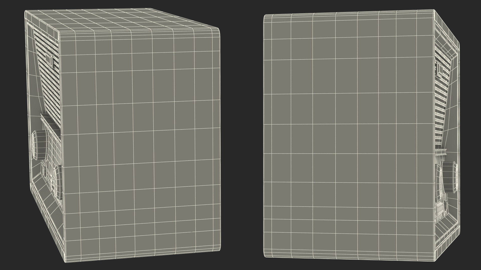 3D model Ritmix Vintage Radio