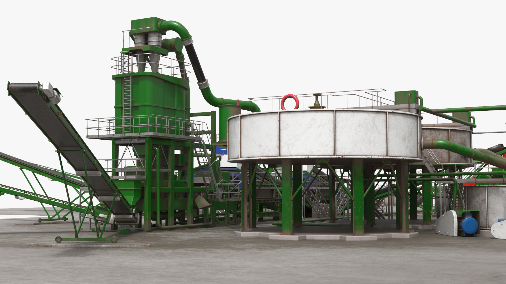 Waste Recycling Plant Complex, view 5