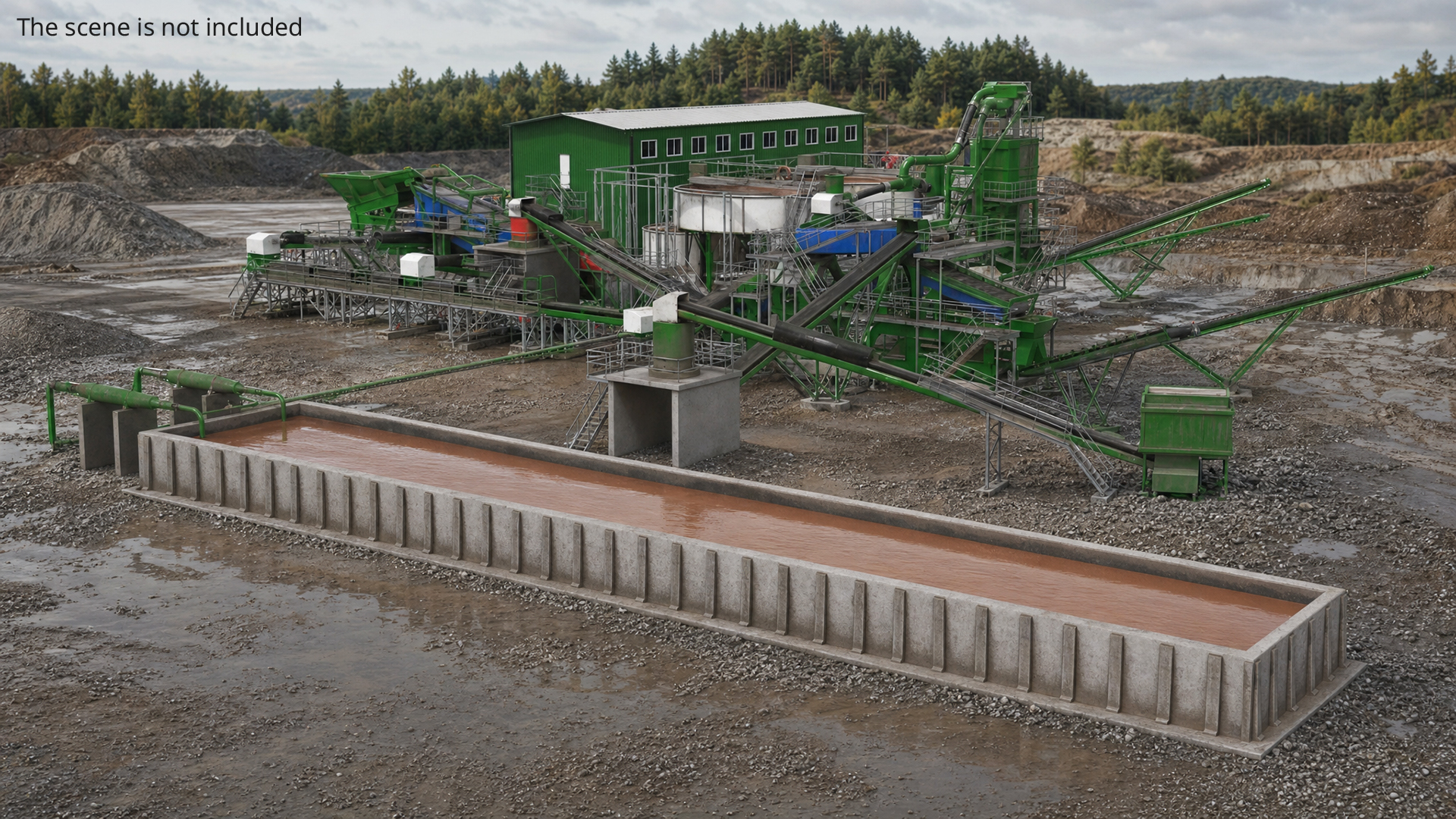 Waste Recycling Plant Complex, view 3