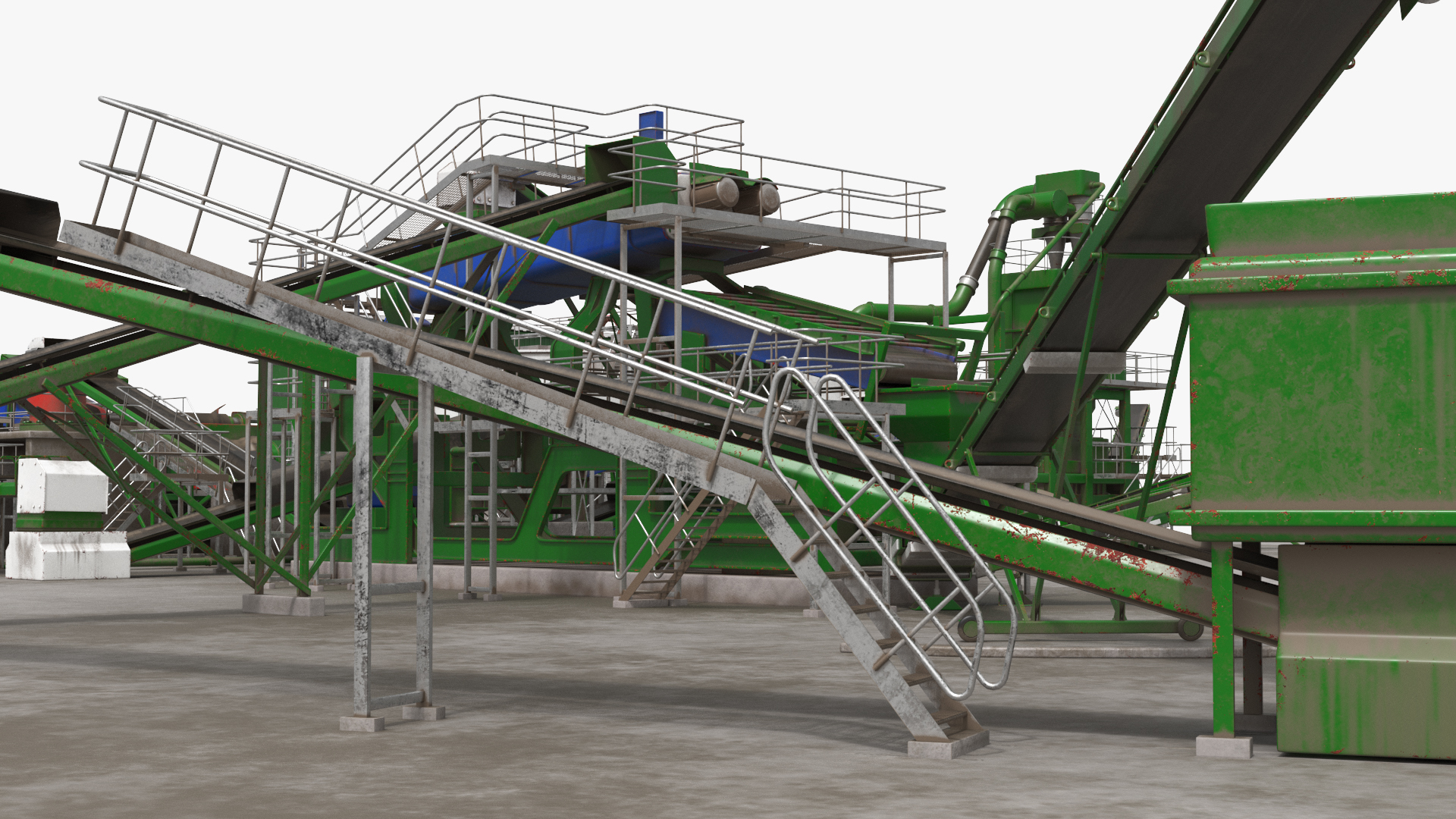 Waste Recycling Plant Complex, view 7