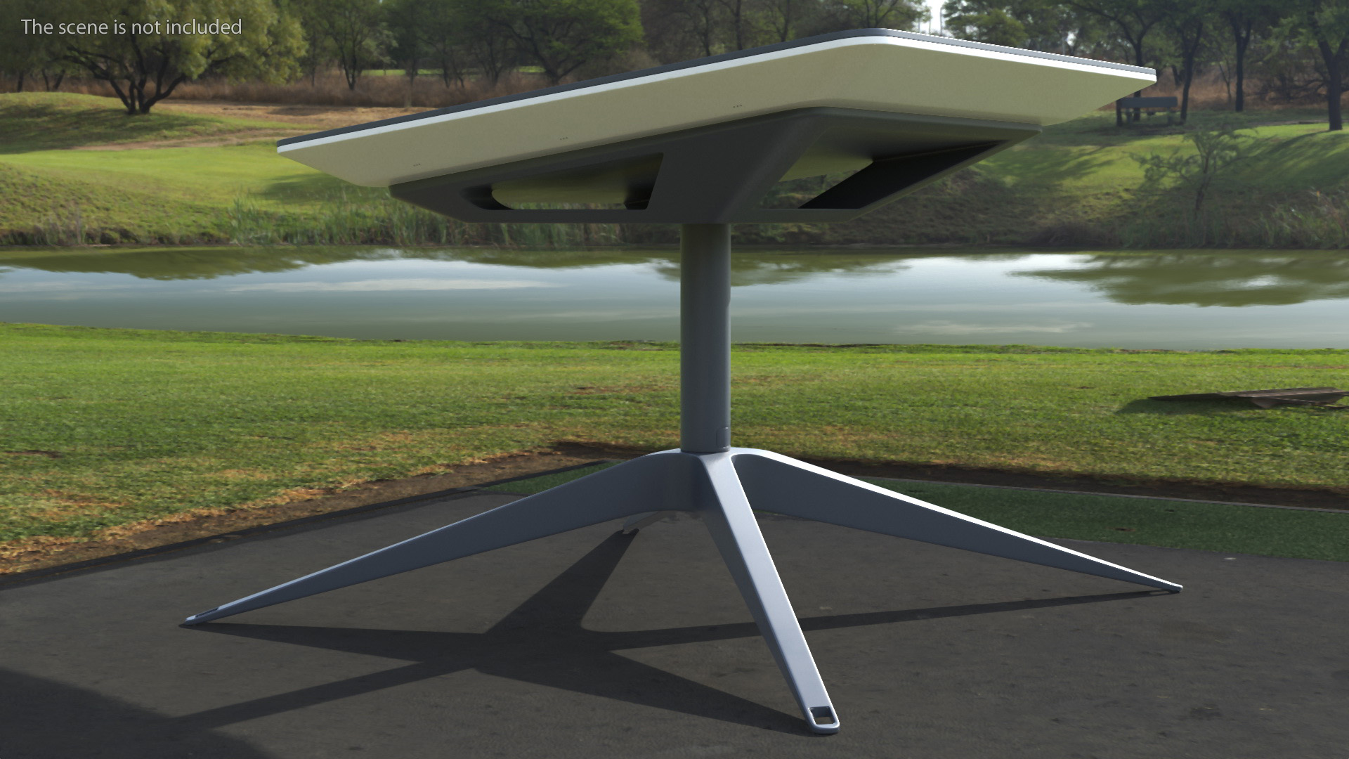 Starlink Internet Satellite Flat High Performance 3D model