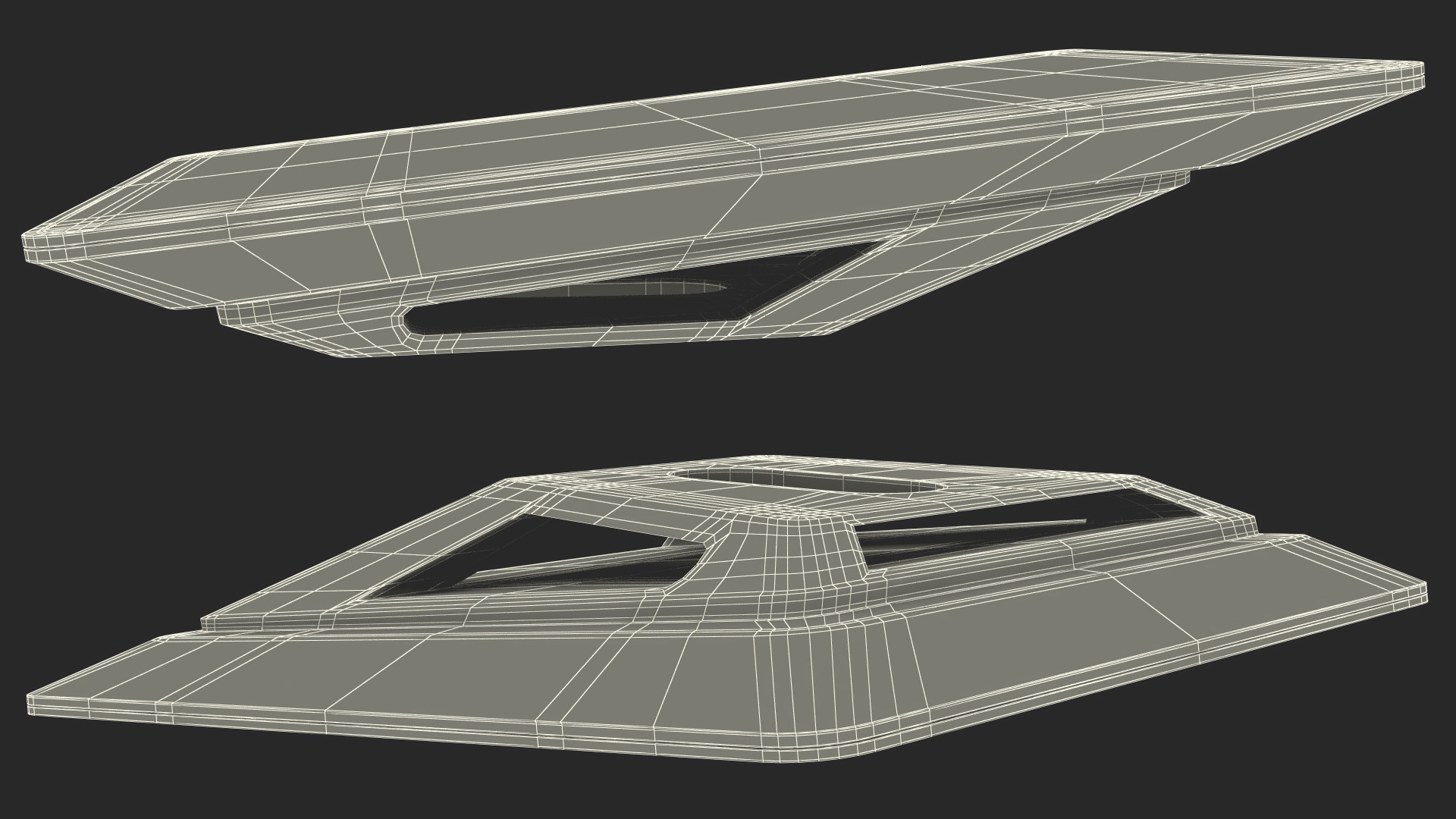 Starlink Internet Satellite Flat High Performance 3D model