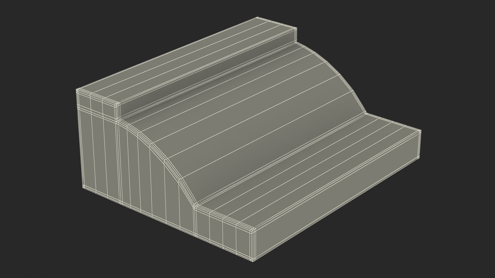 3D Architectural Molding Gypsum Type 21