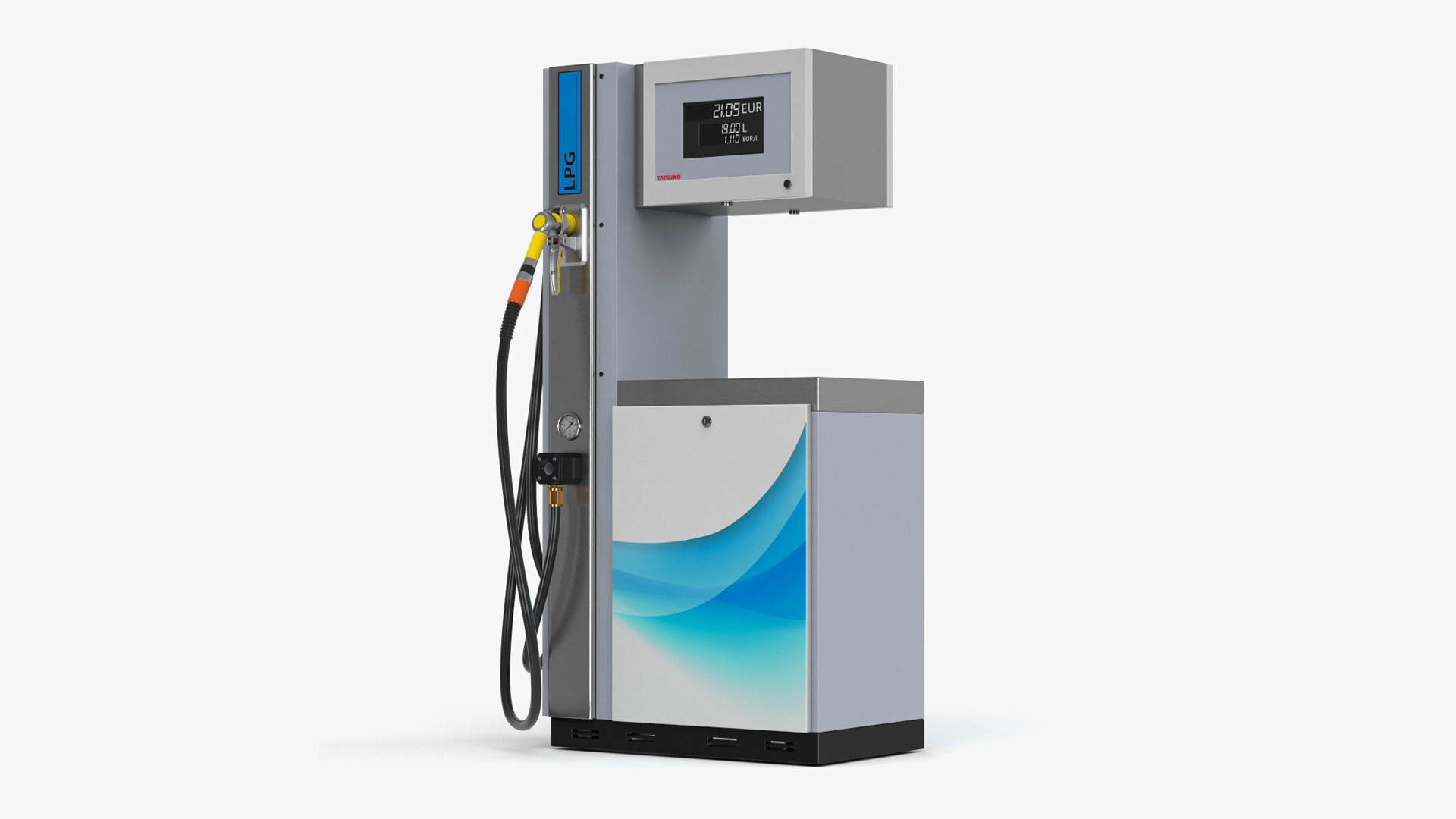 3D LPG Dispenser h1900mm