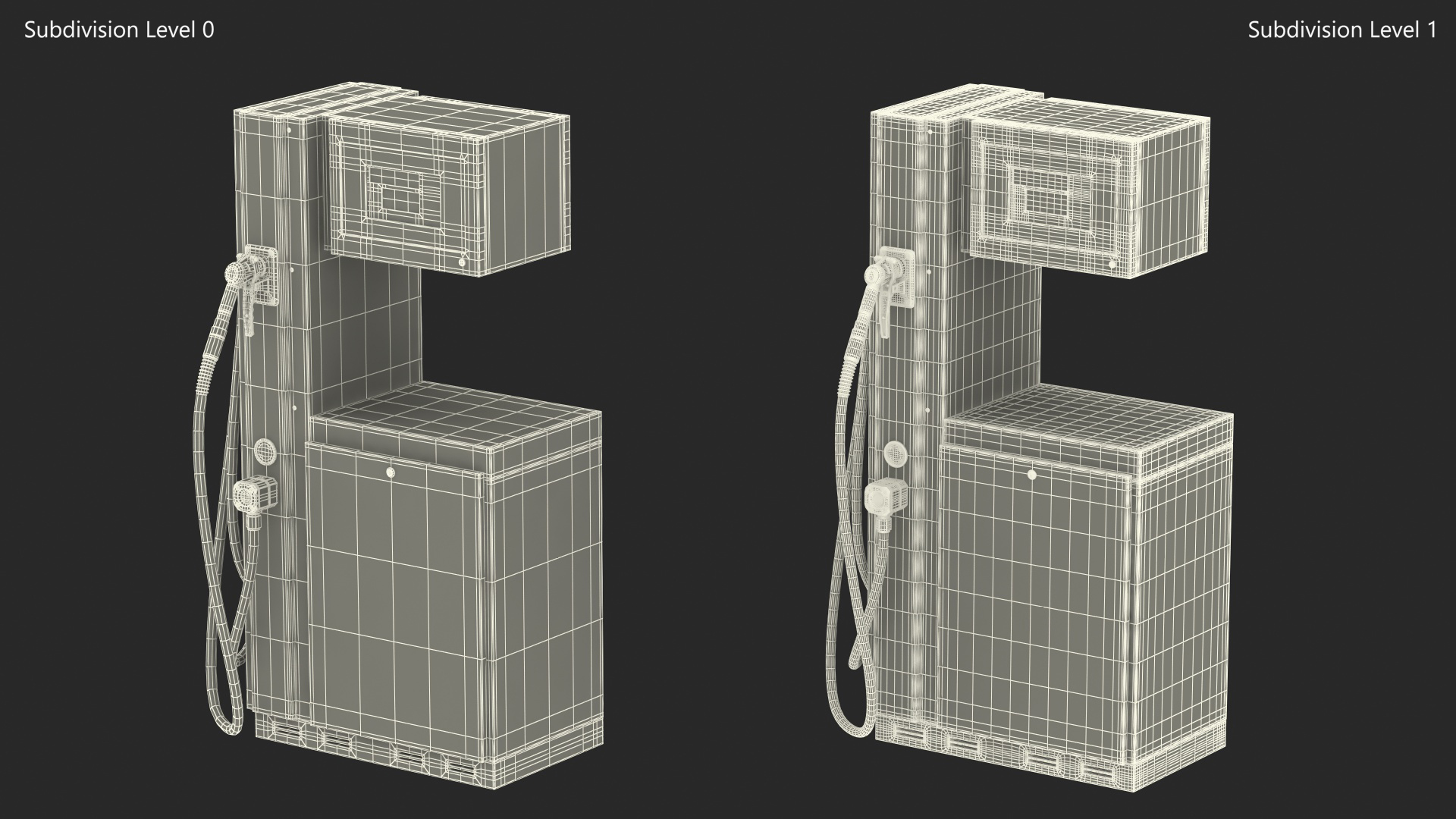 3D LPG Dispenser h1900mm