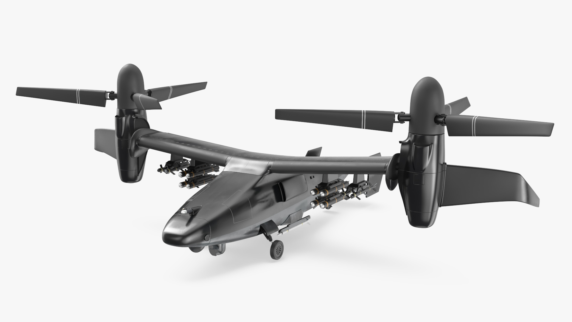 3D Combat Propeller Drone UAV