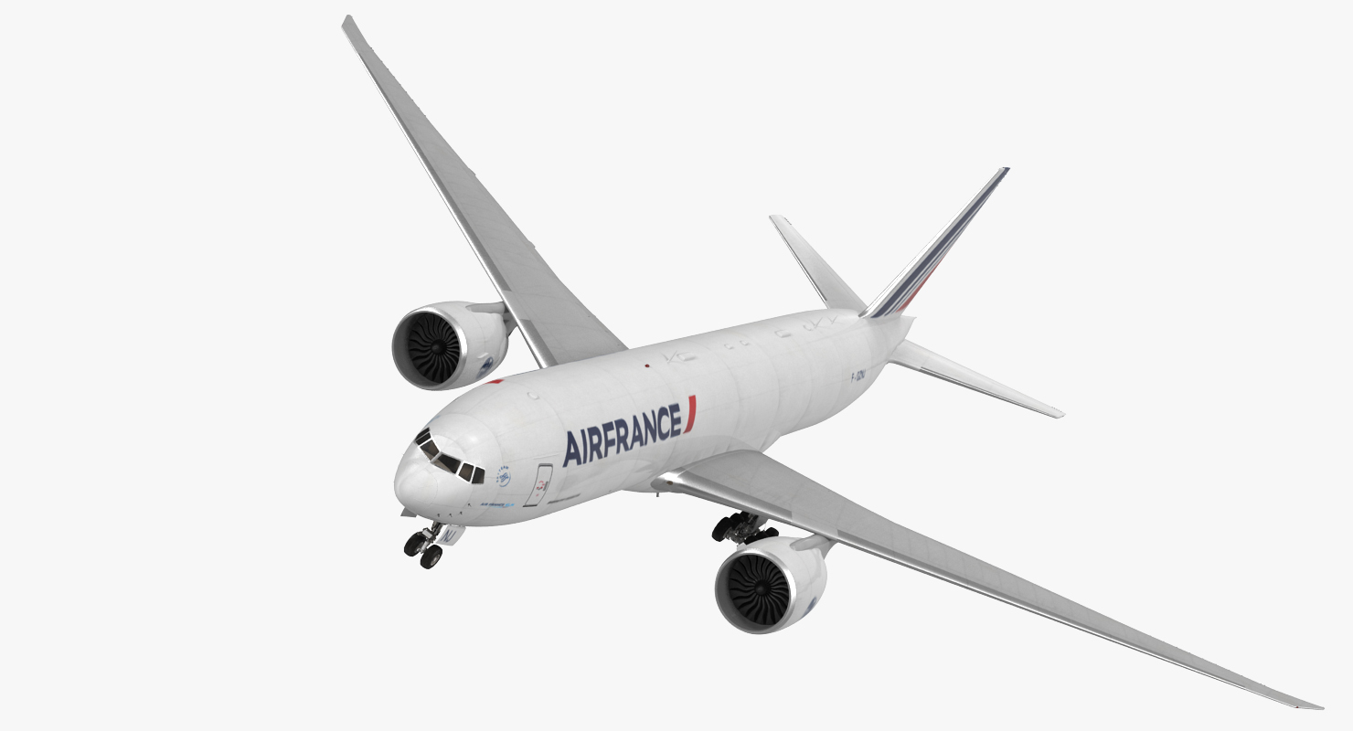3D Boeing 777 Freighter Air France