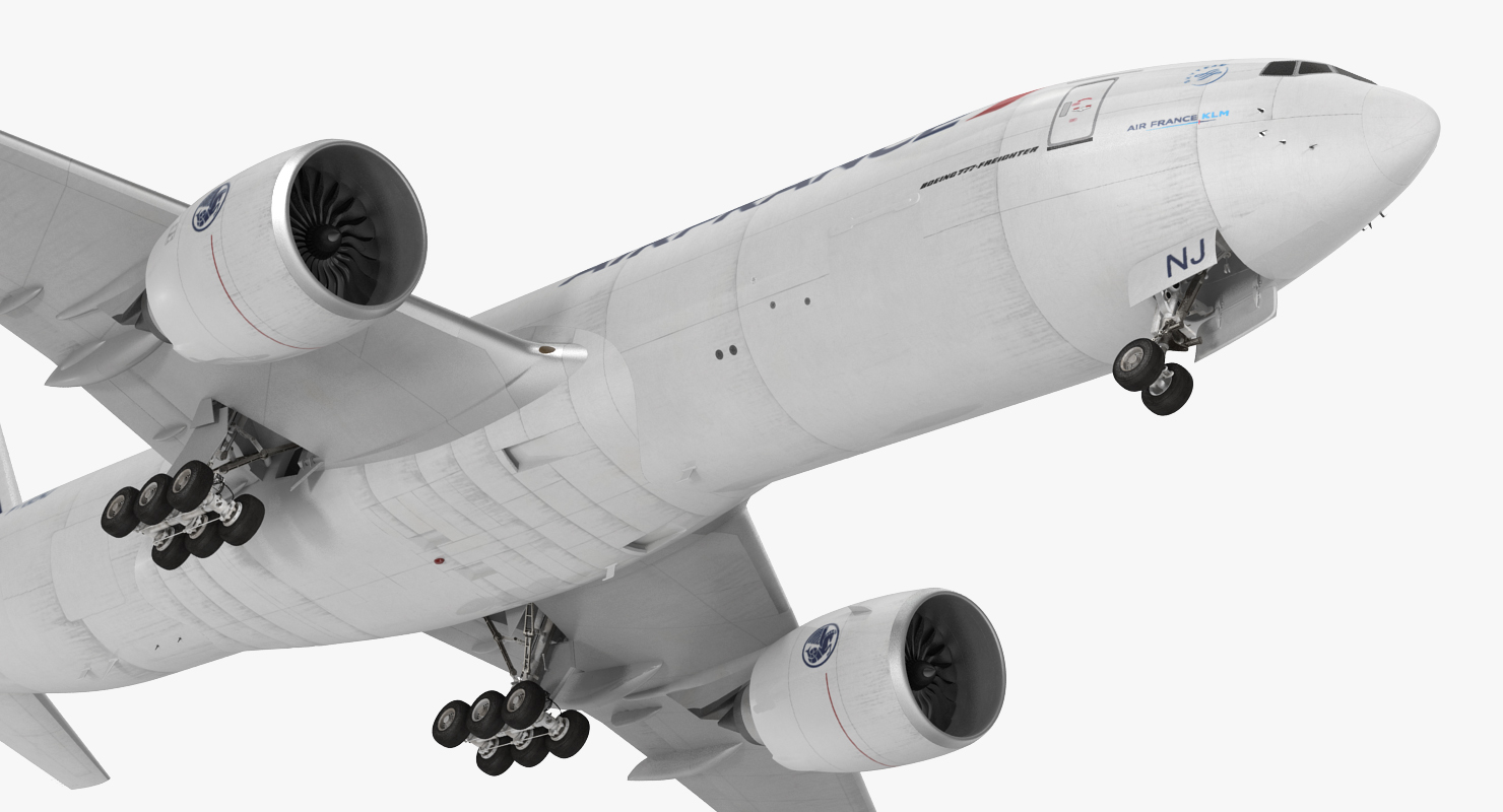 3D Boeing 777 Freighter Air France
