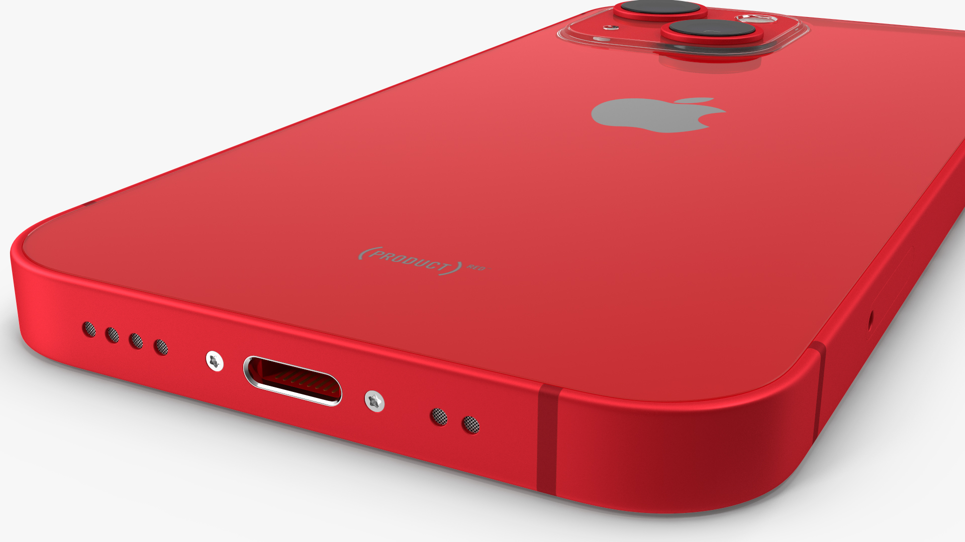 Apple iPhone 13 Mini Red 3D model