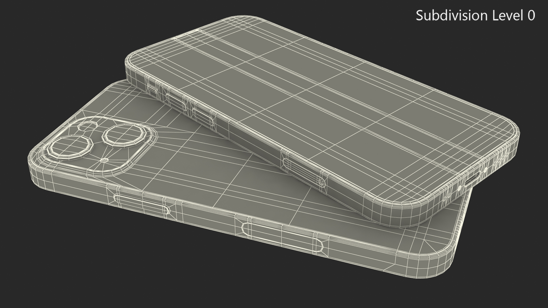 Apple iPhone 13 Mini Red 3D model
