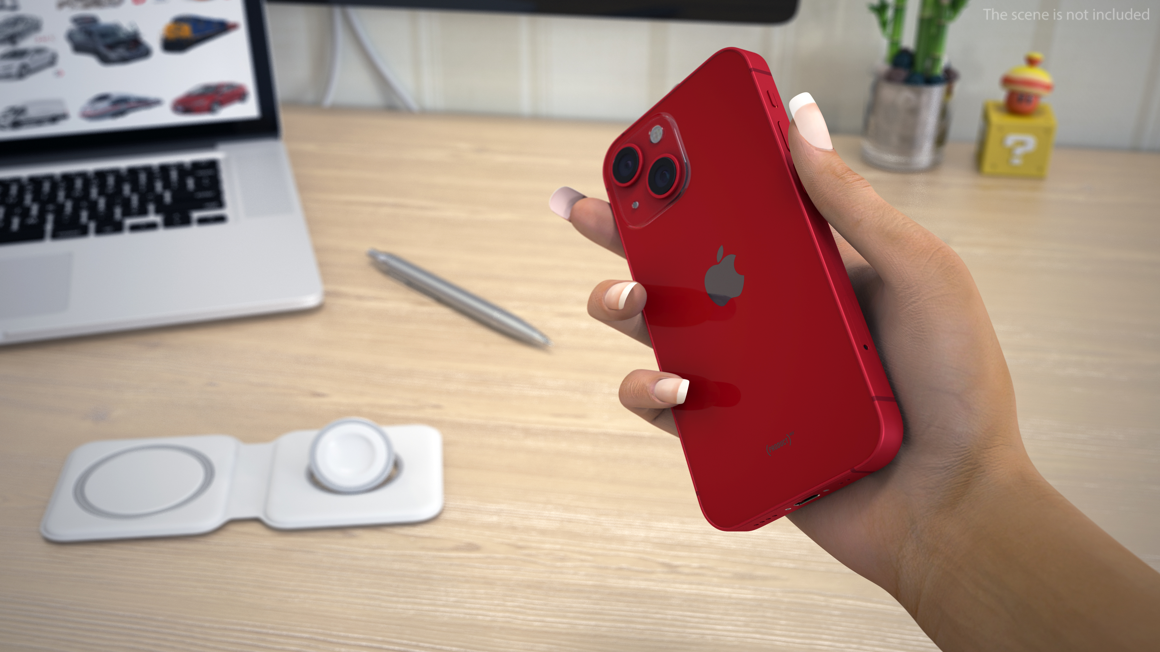Apple iPhone 13 Mini Red 3D model