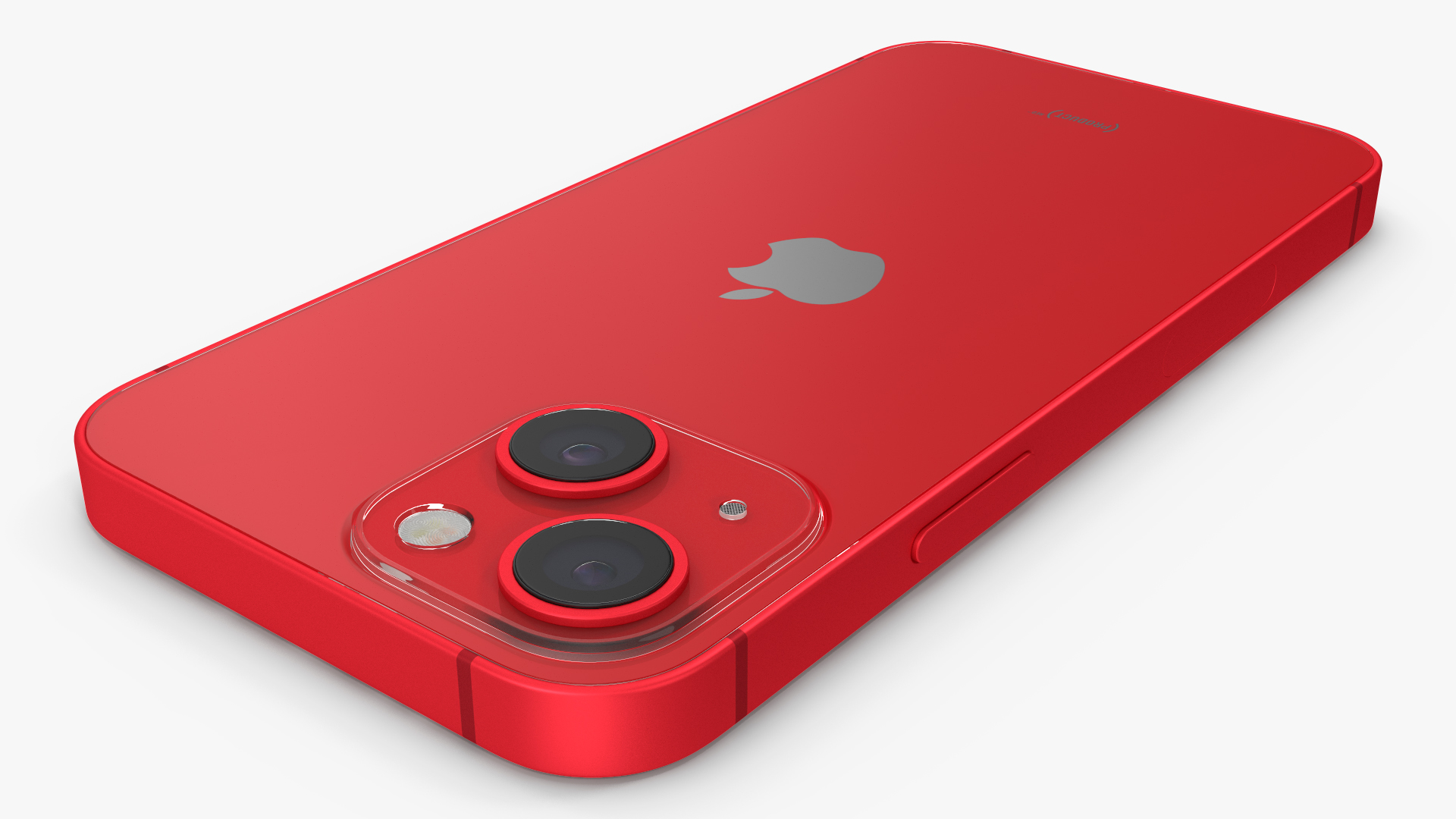 Apple iPhone 13 Mini Red 3D model