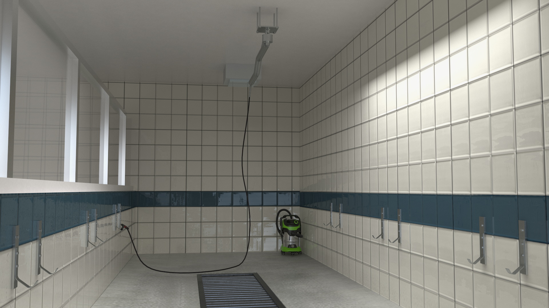 3D model Classic Car Wash Building