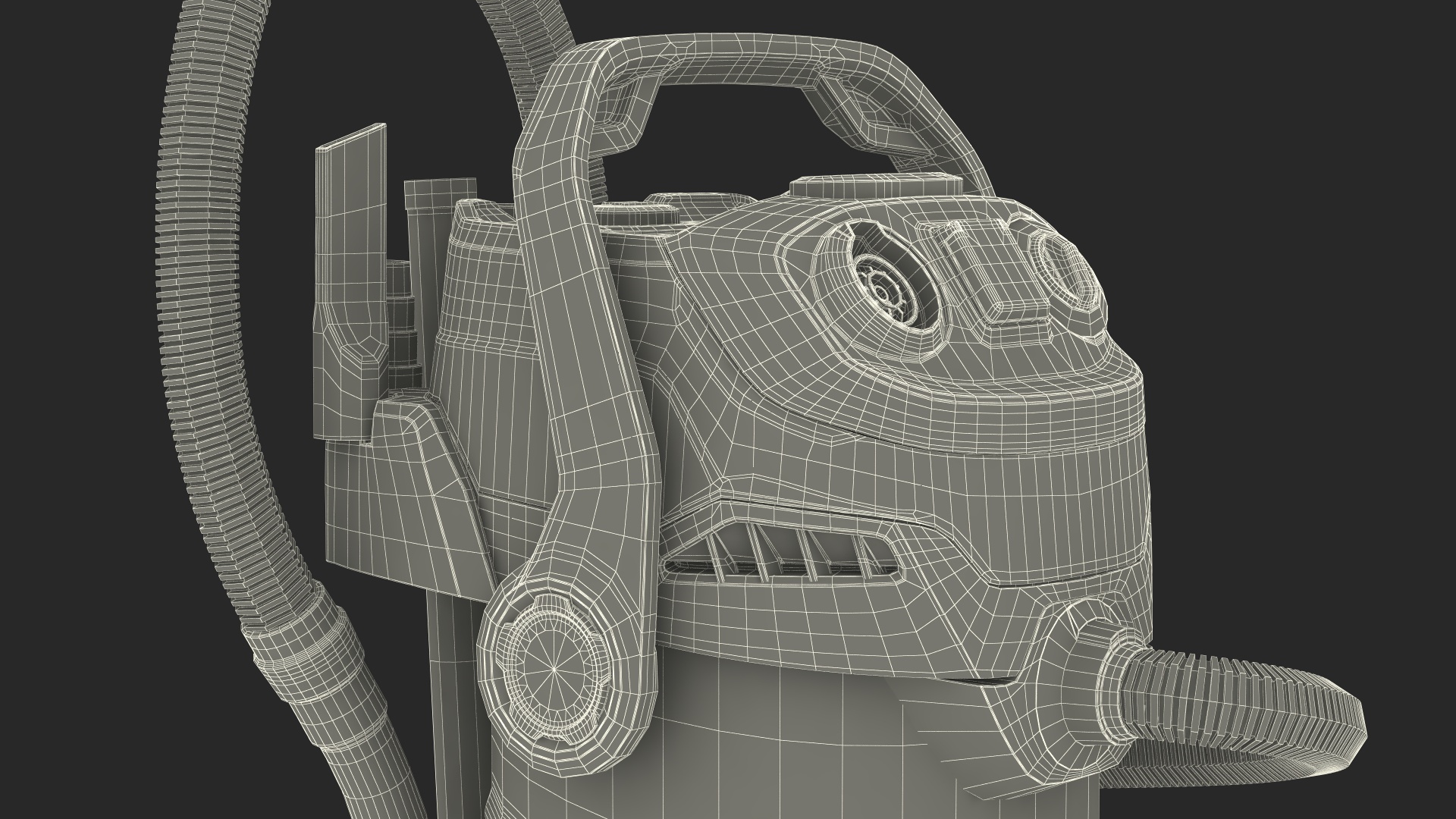 3D model Classic Car Wash Building