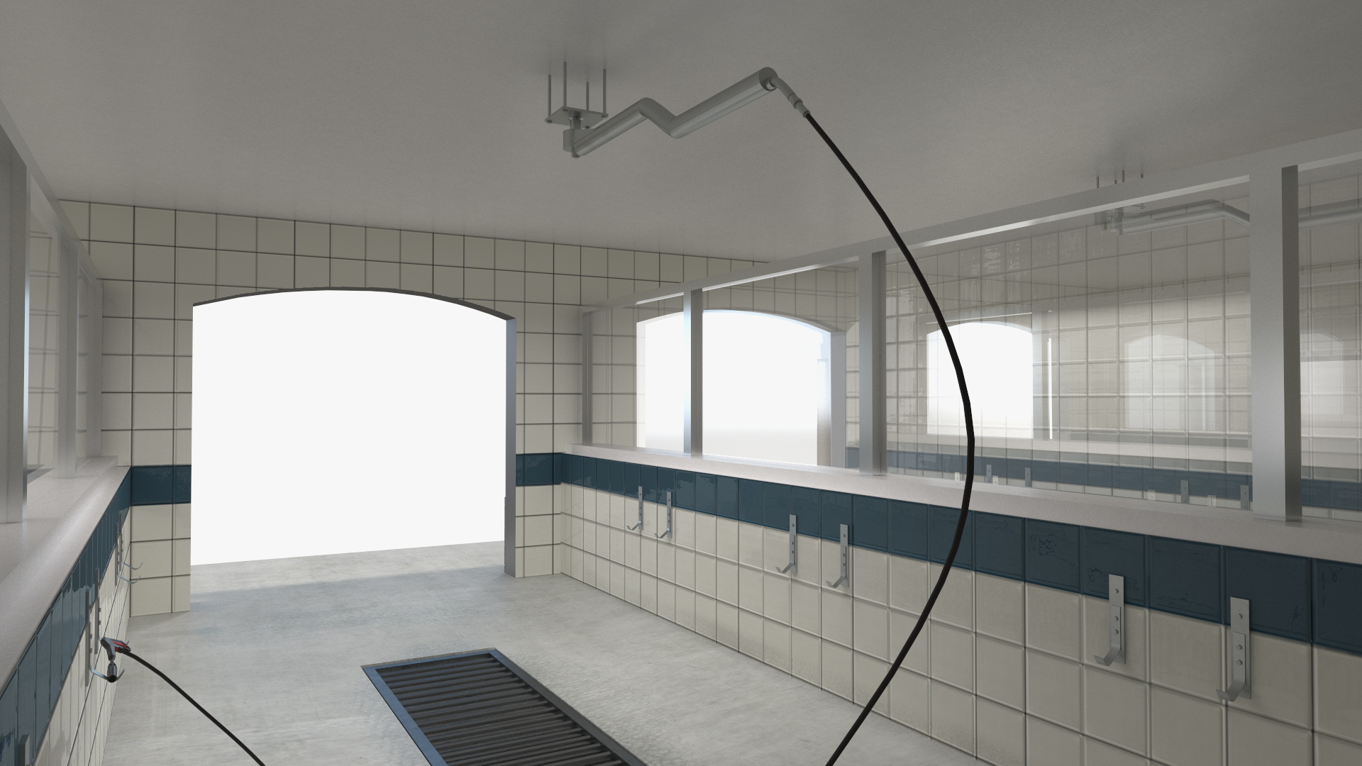 3D model Classic Car Wash Building