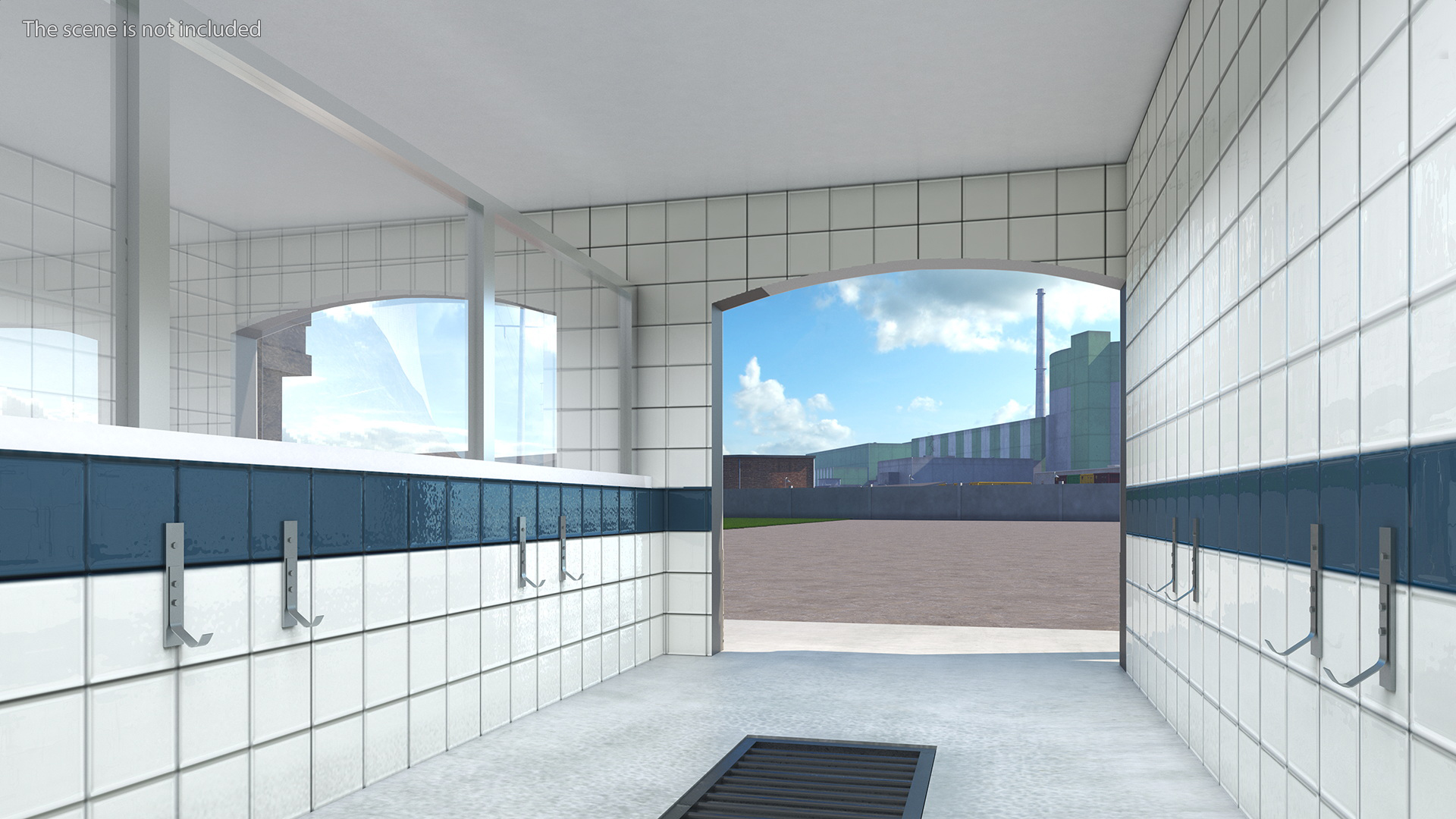 3D model Classic Car Wash Building