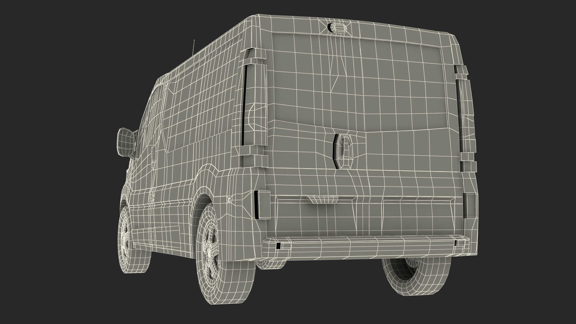 3D Generic Van