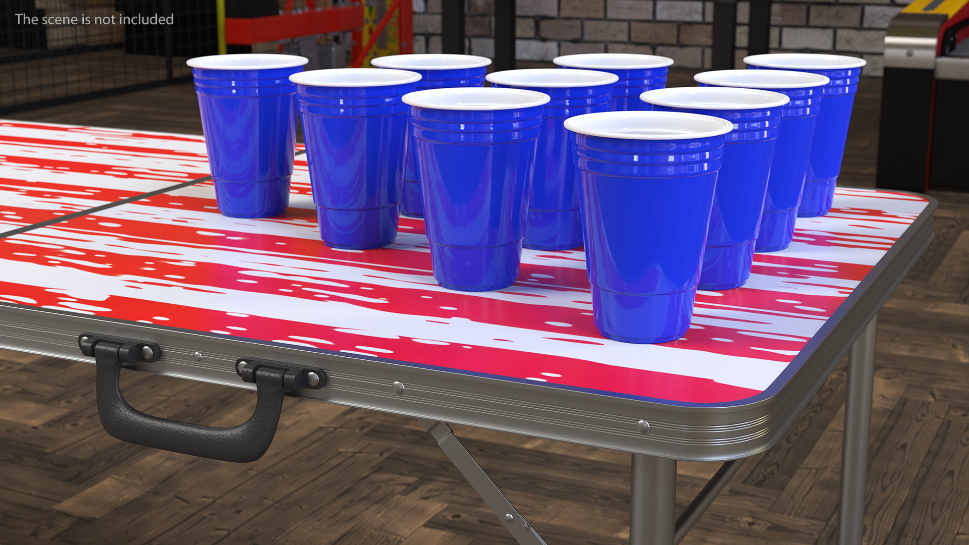 Beer Pong Cups 3D model