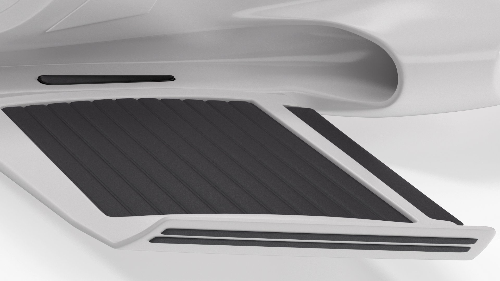 3D Futuristic Air Concept Car
