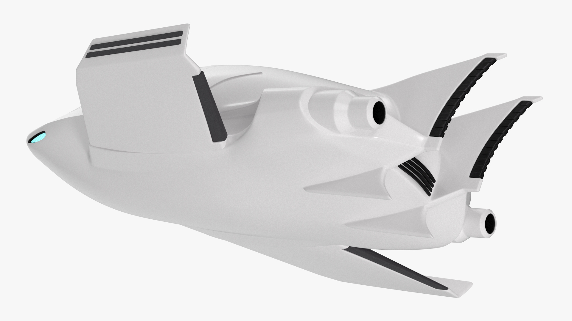 3D Futuristic Air Concept Car
