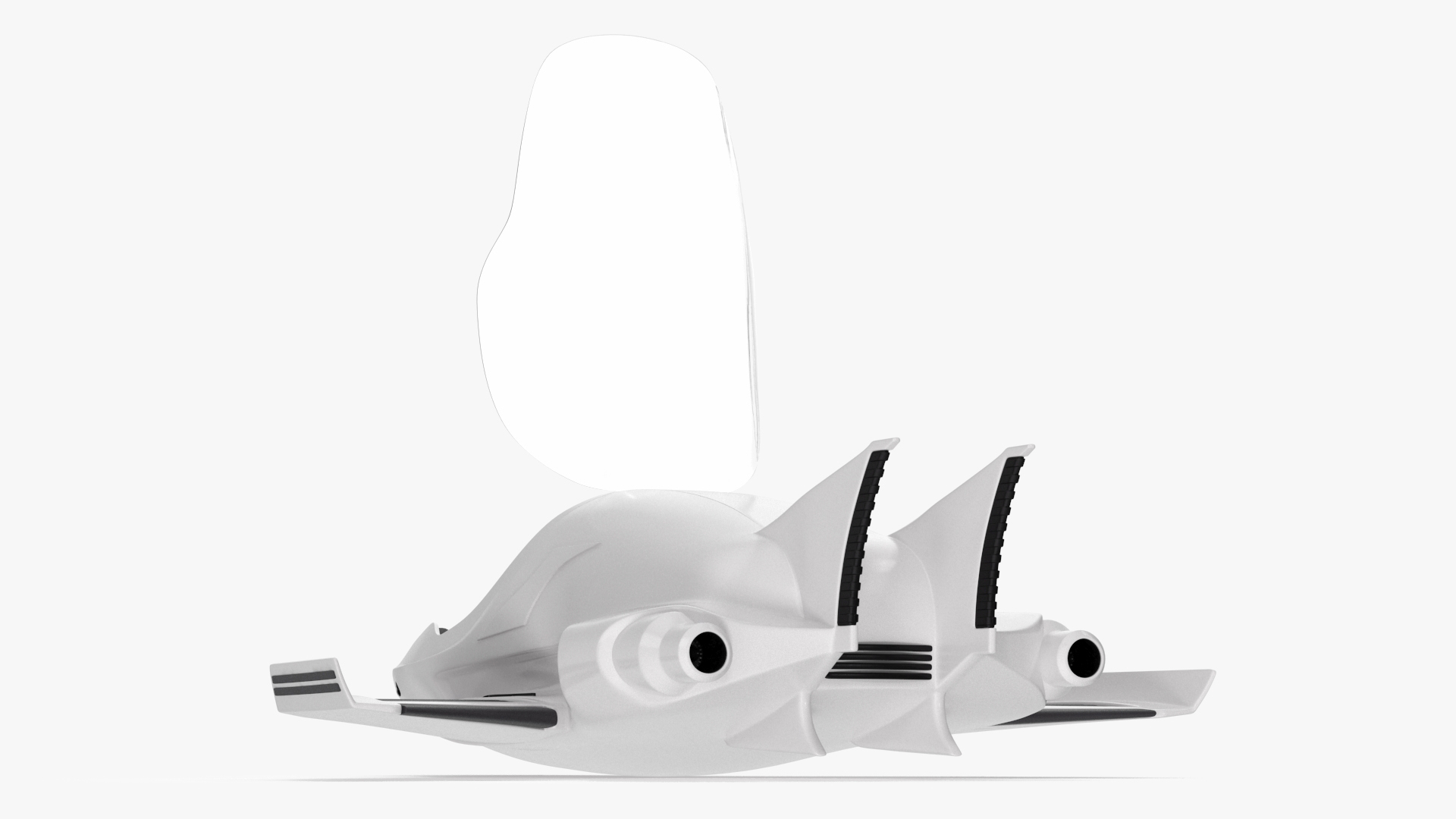 3D Futuristic Air Concept Car