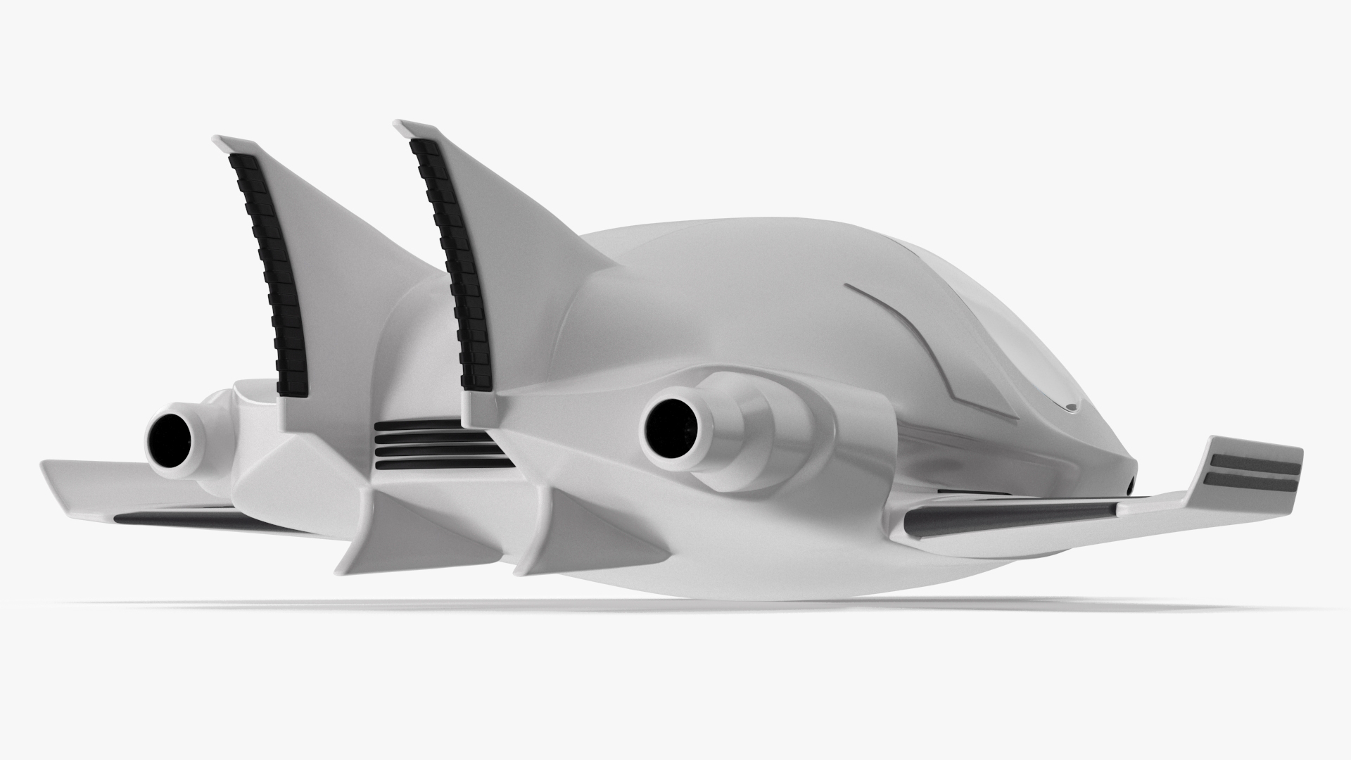 3D Futuristic Air Concept Car