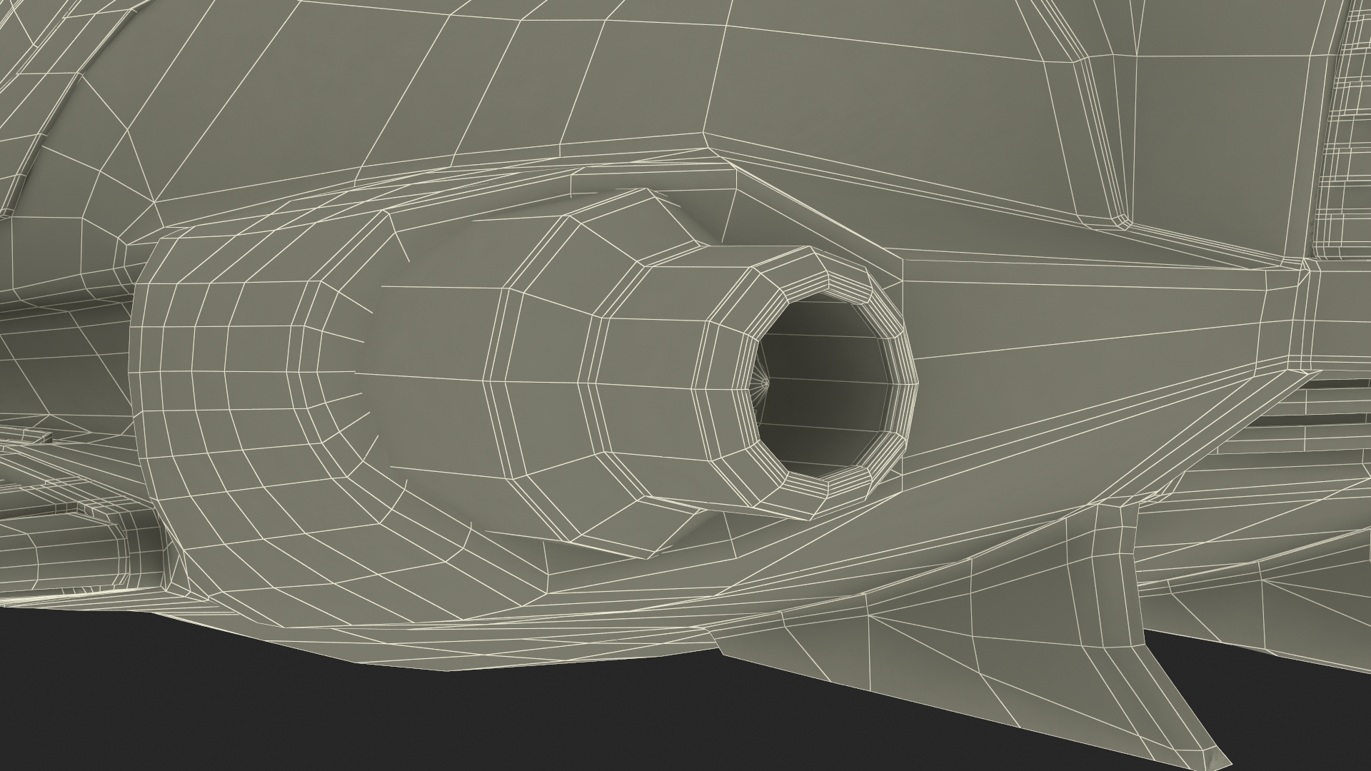 3D Futuristic Air Concept Car