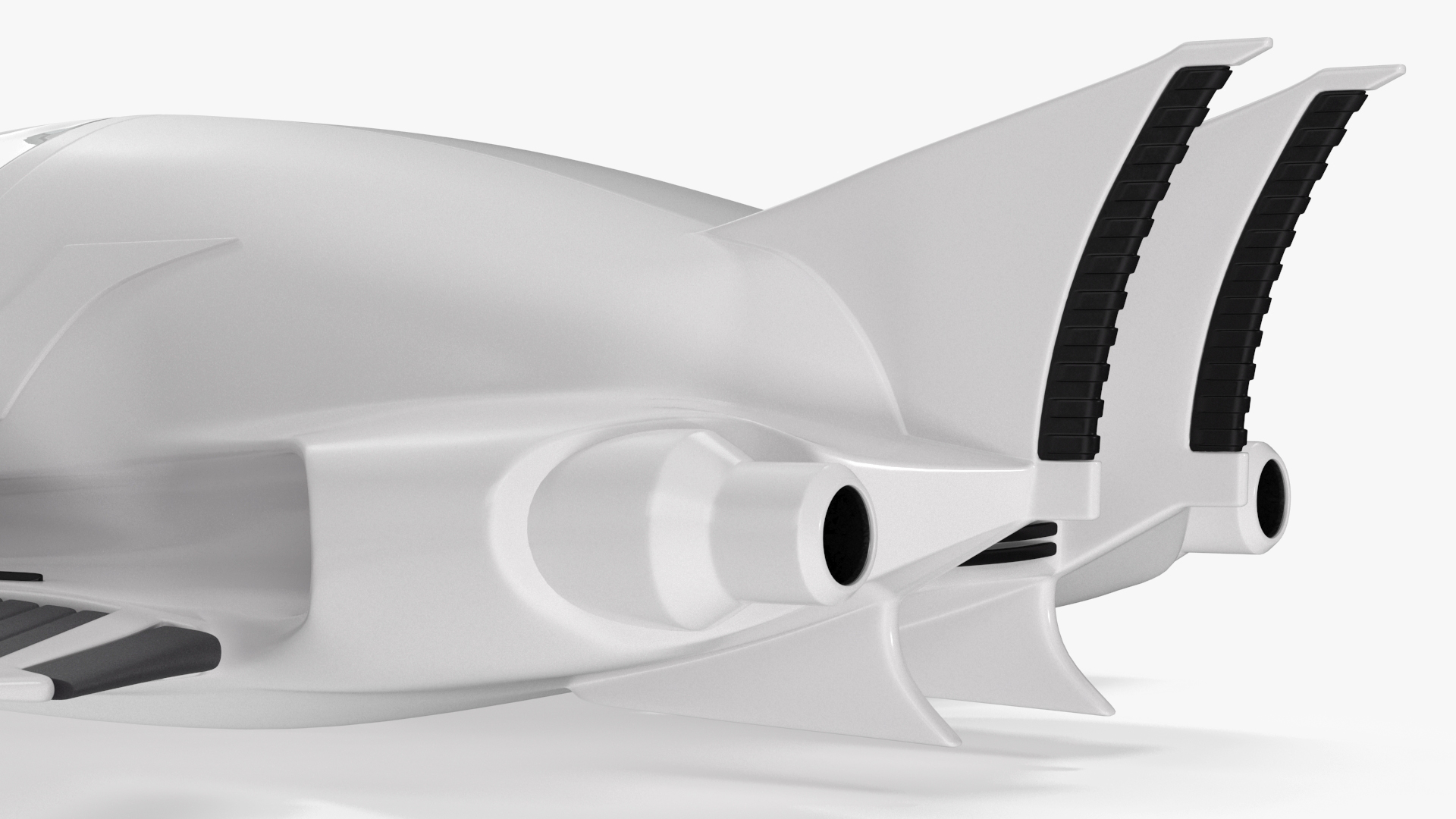 3D Futuristic Air Concept Car