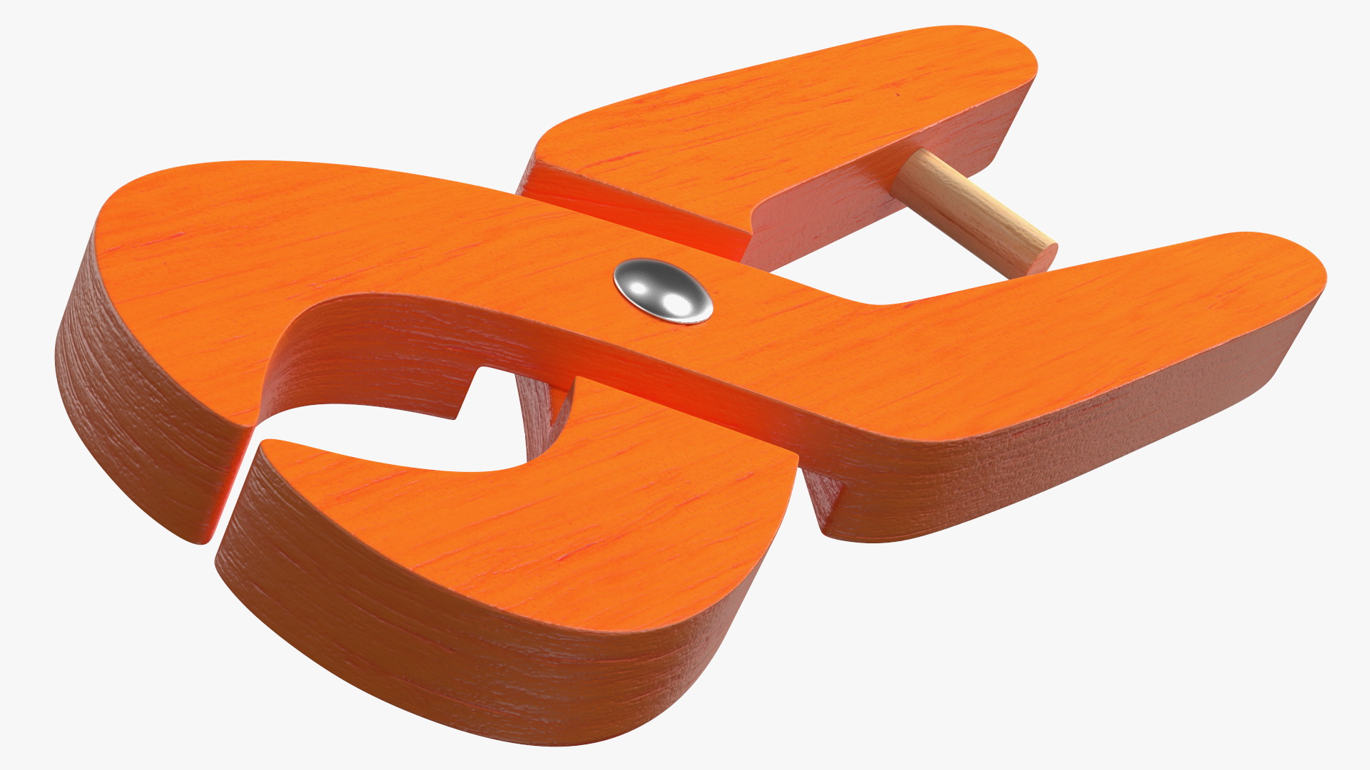 3D Colorful Wooden Tools