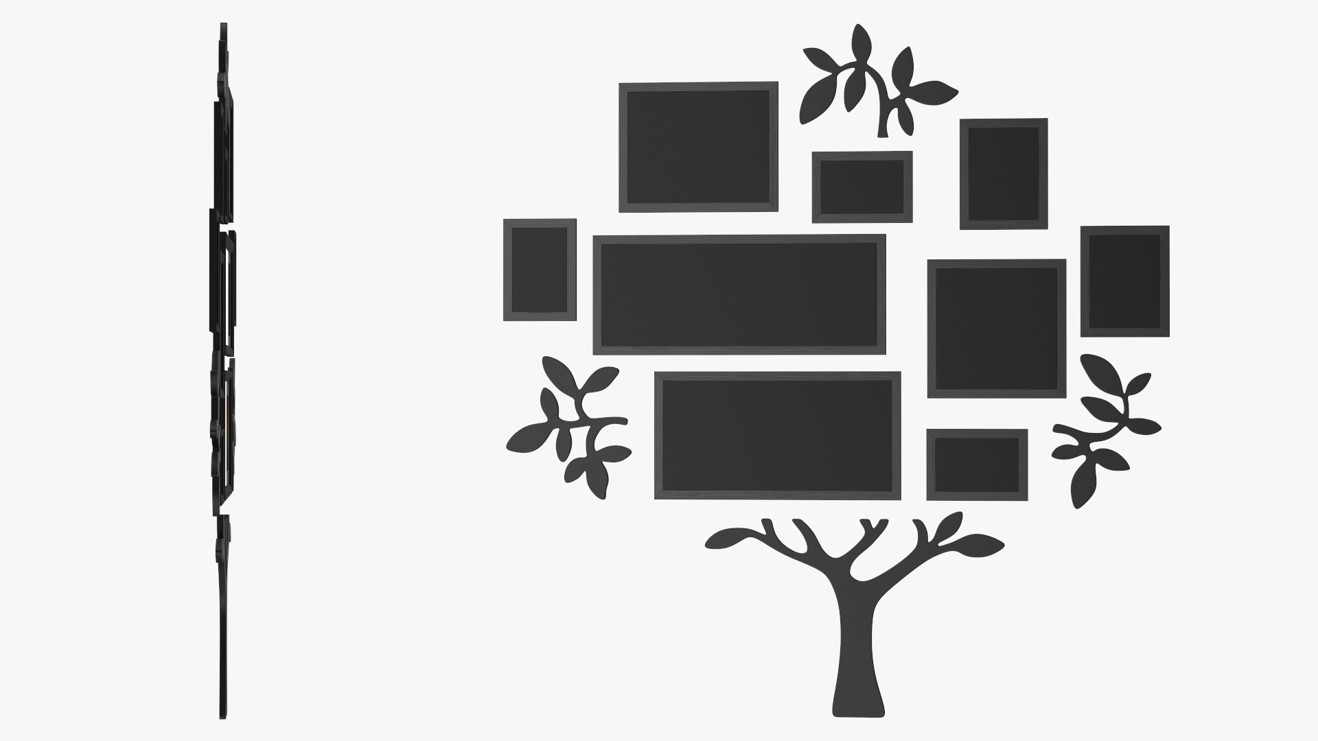 3D Family Tree Frames model