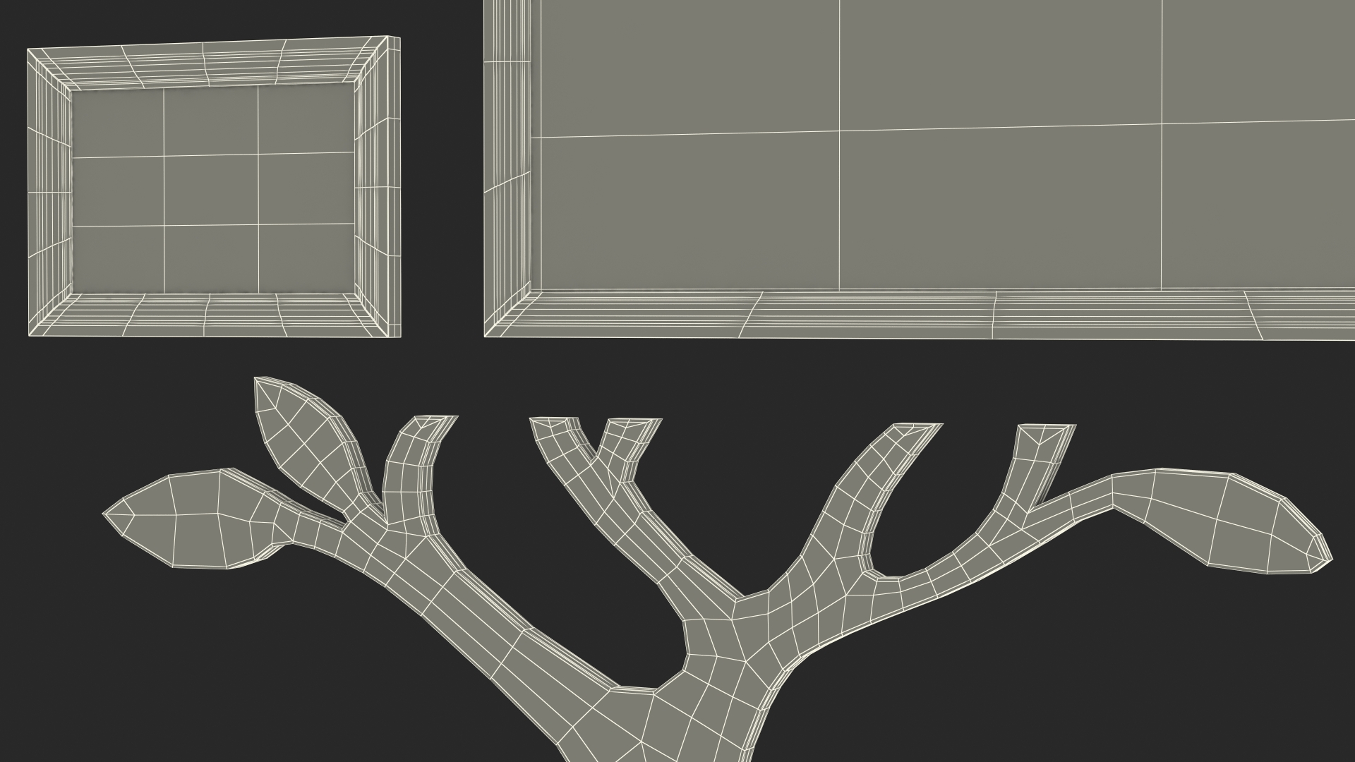 3D Family Tree Frames model